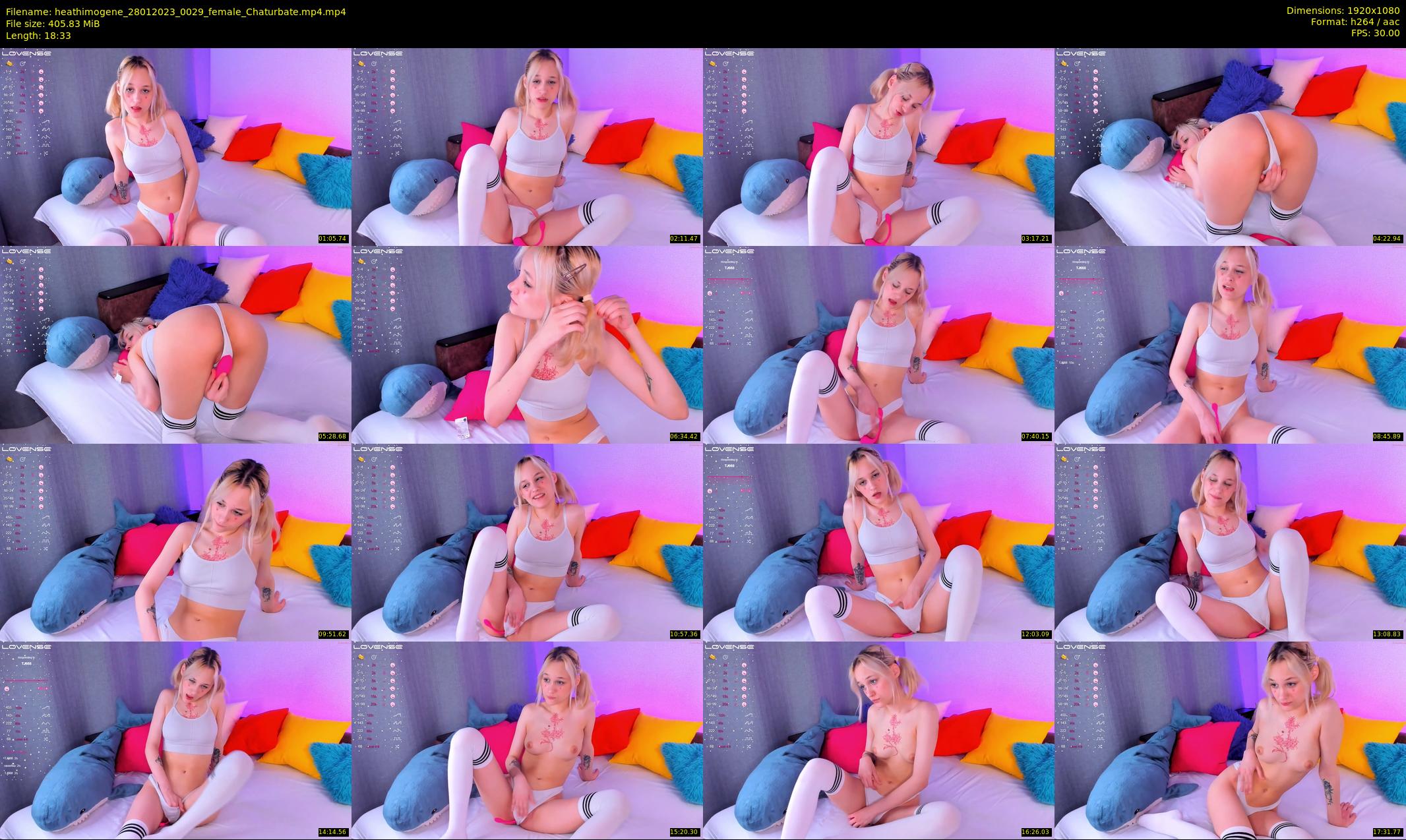 heathimogene — 19 minute Chaturbate female cam show recording, 1080p, Jan 28, 2023