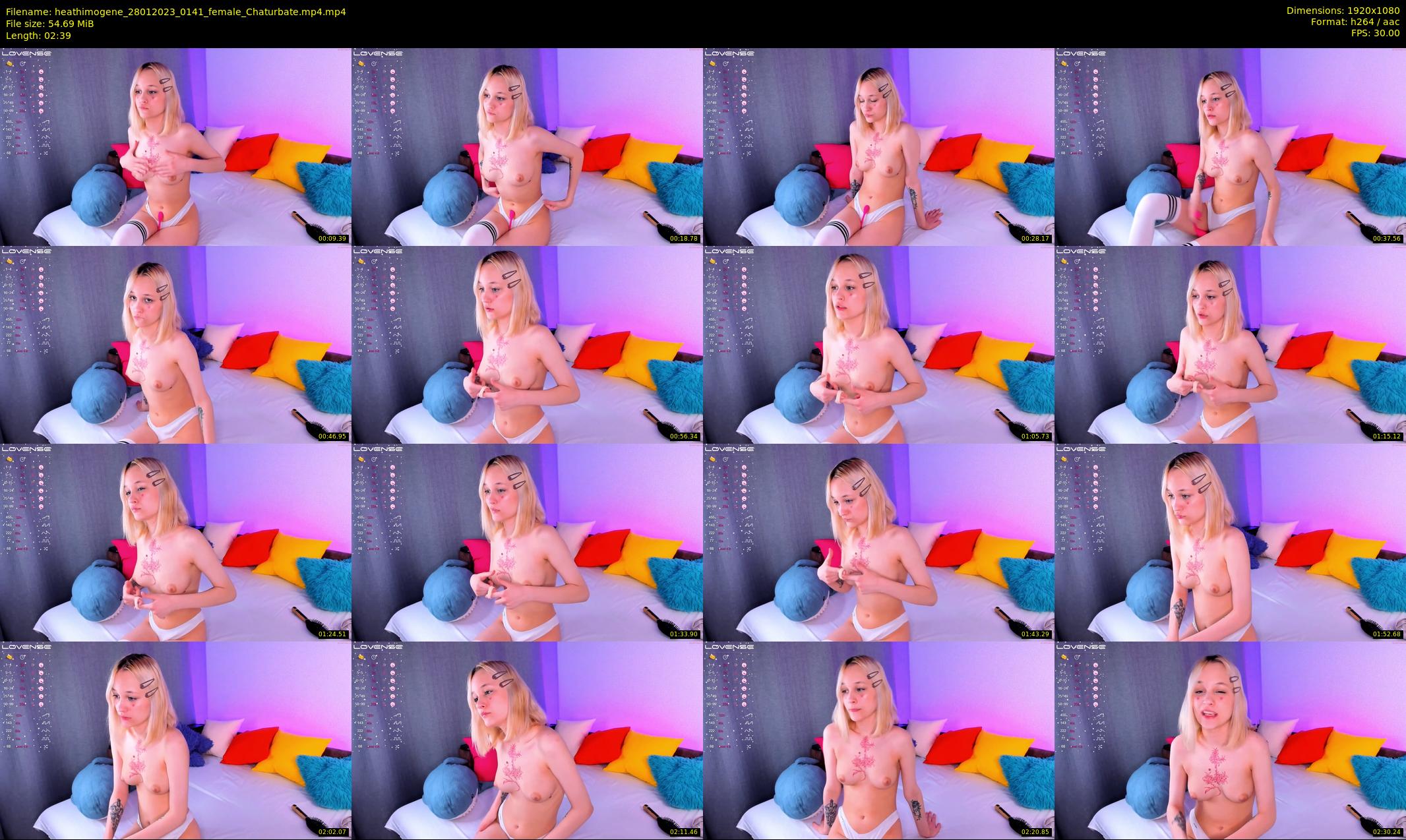 heathimogene — 3 minute Chaturbate female cam show recording, 1080p, Jan 28, 2023