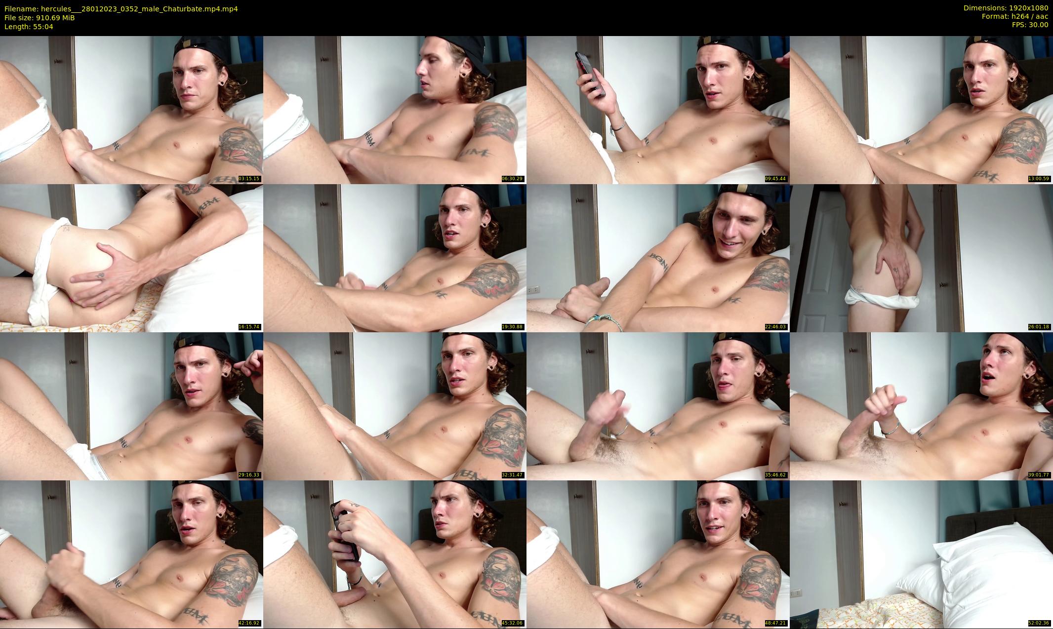 hercules__ — 56 minute Chaturbate male cam show recording, 1080p, Jan 28, 2023