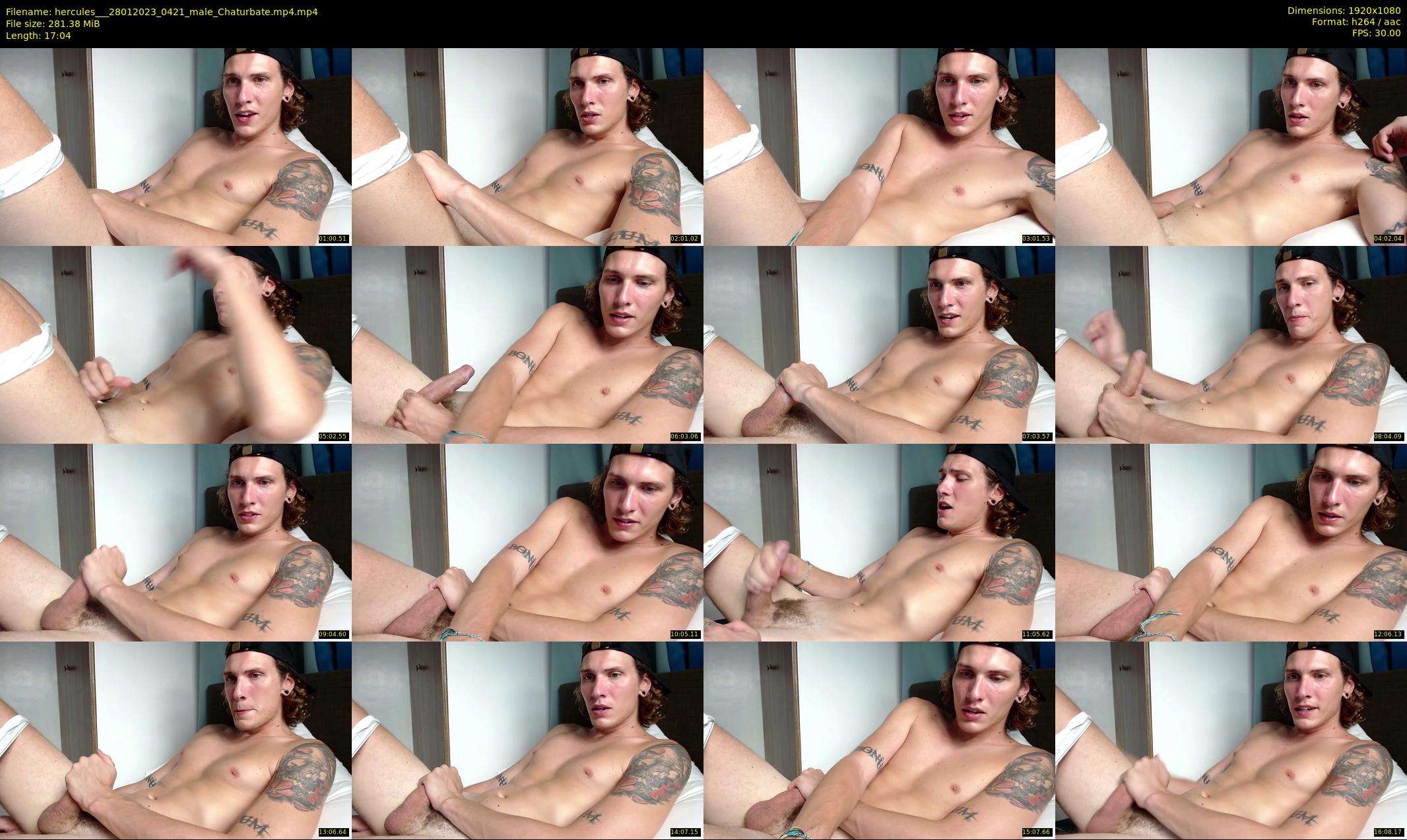 hercules__ — 18 minute Chaturbate male cam show recording, 1080p, Jan 28, 2023