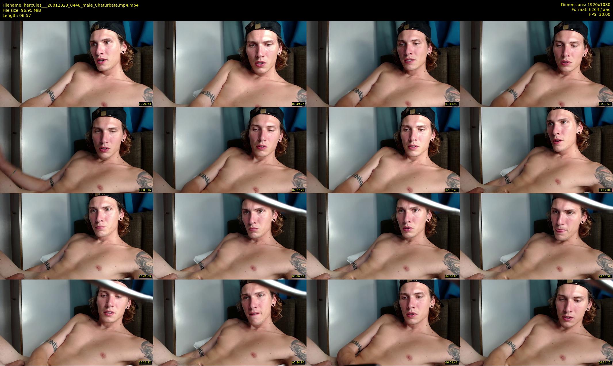hercules__ — 7 minute Chaturbate male cam show recording, 1080p, Jan 28, 2023