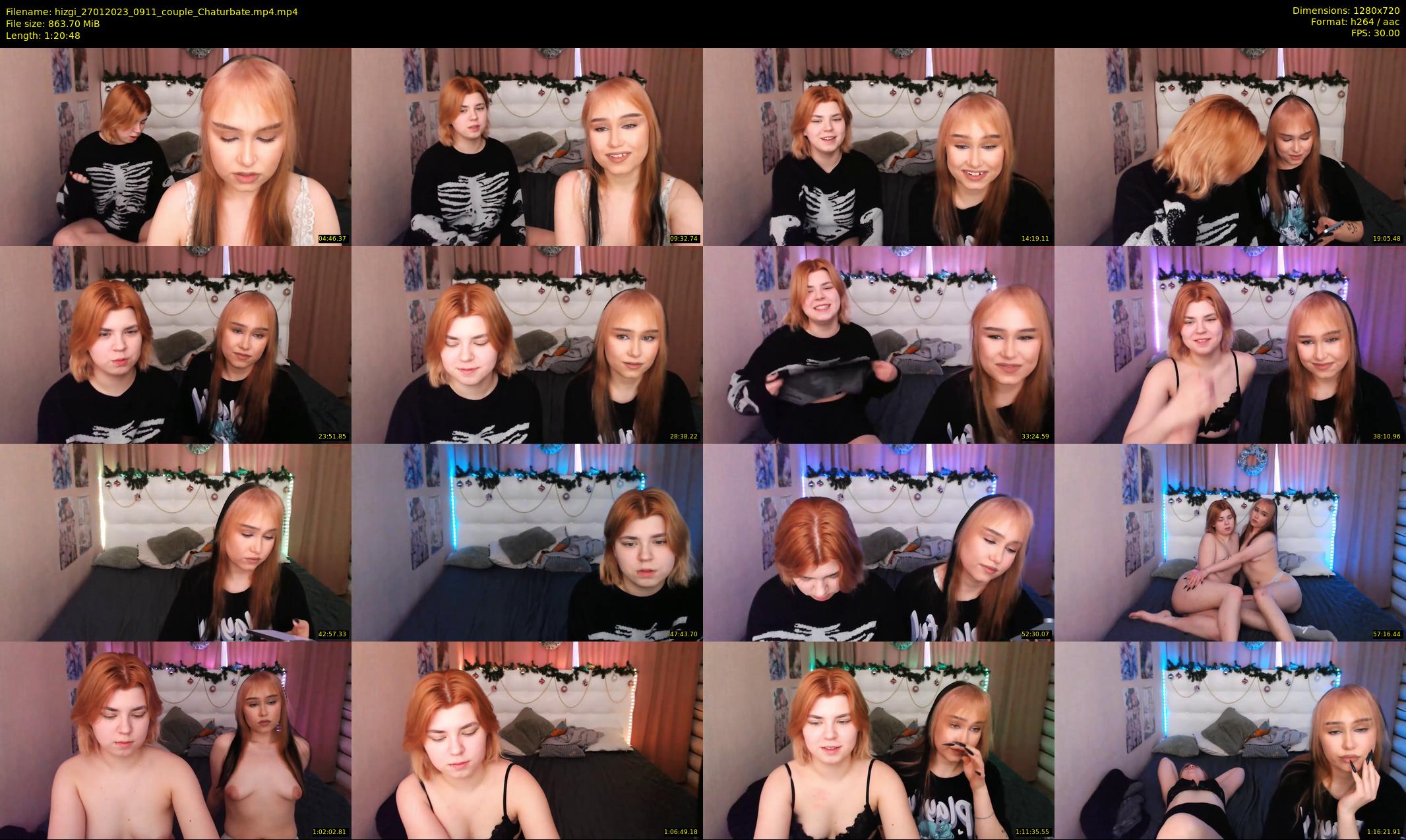 hizgi — 81 minute Chaturbate couple cam show recording, 720p, Jan 27, 2023
