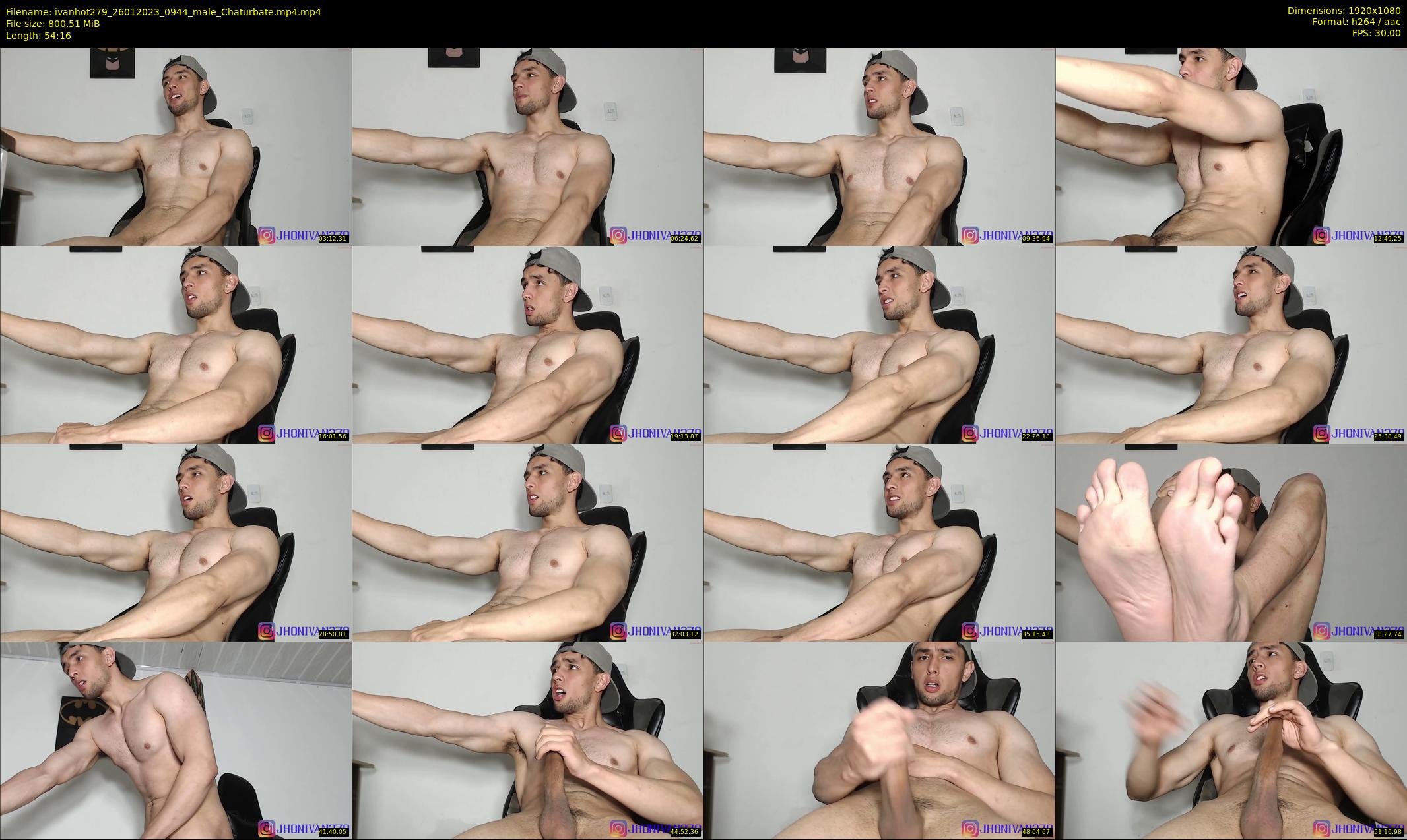 ivanhot279 — 55 minute Chaturbate male cam show recording, 1080p, Jan 26, 2023