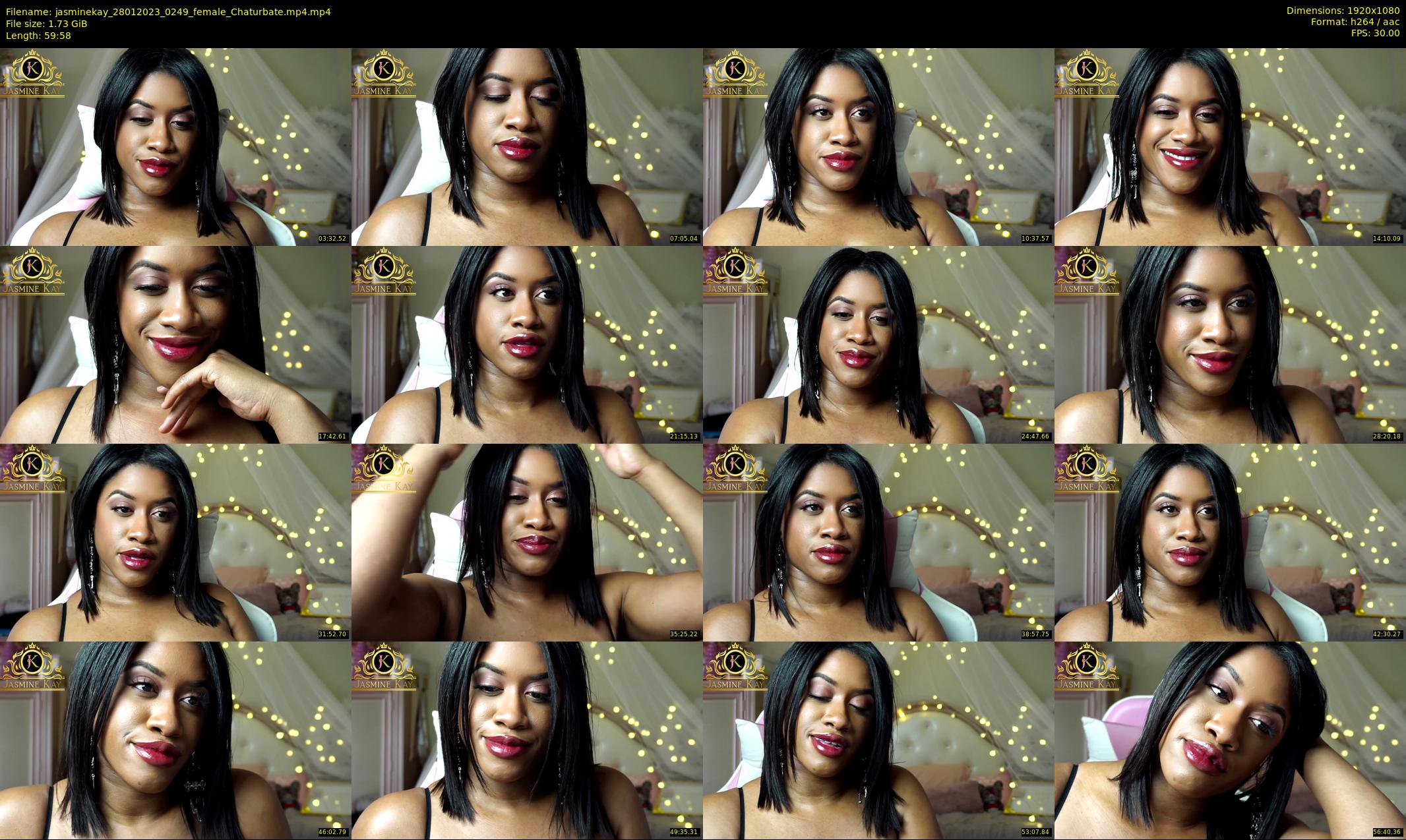 jasminekay — 60 minute Chaturbate female cam show recording, 1080p, Jan 28, 2023