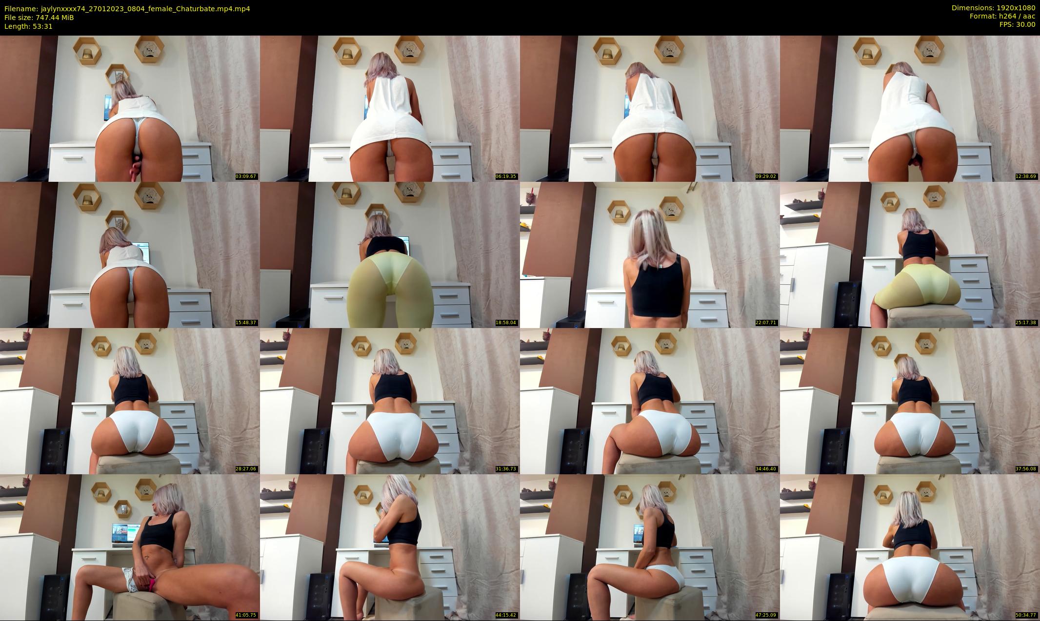 jaylynxxxx74 — 54 minute Chaturbate female cam show recording, 1080p, Jan 27, 2023