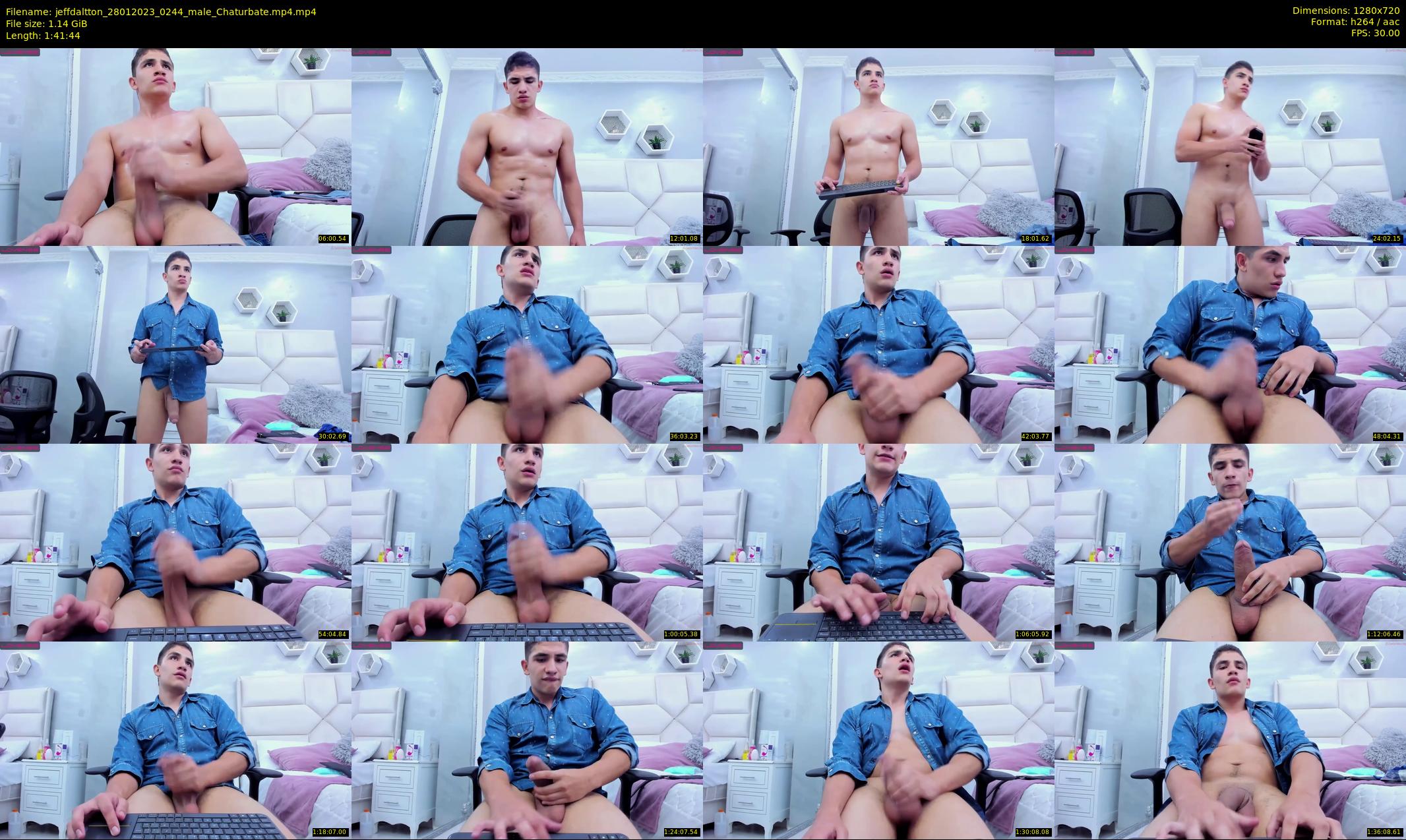 jeffdaltton — 102 minute Chaturbate male cam show recording, 720p, Jan 28, 2023
