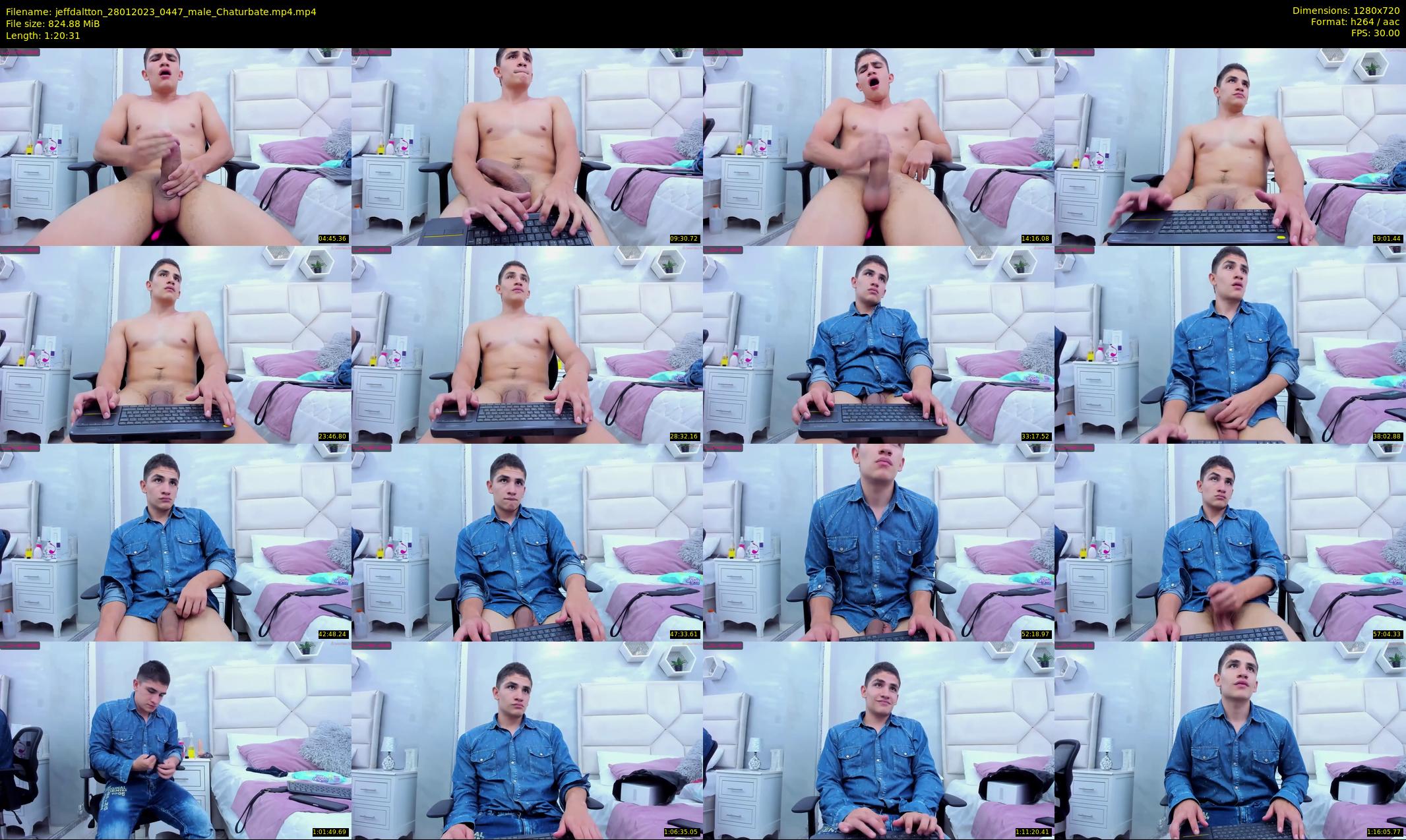 jeffdaltton — 81 minute Chaturbate male cam show recording, 720p, Jan 28, 2023