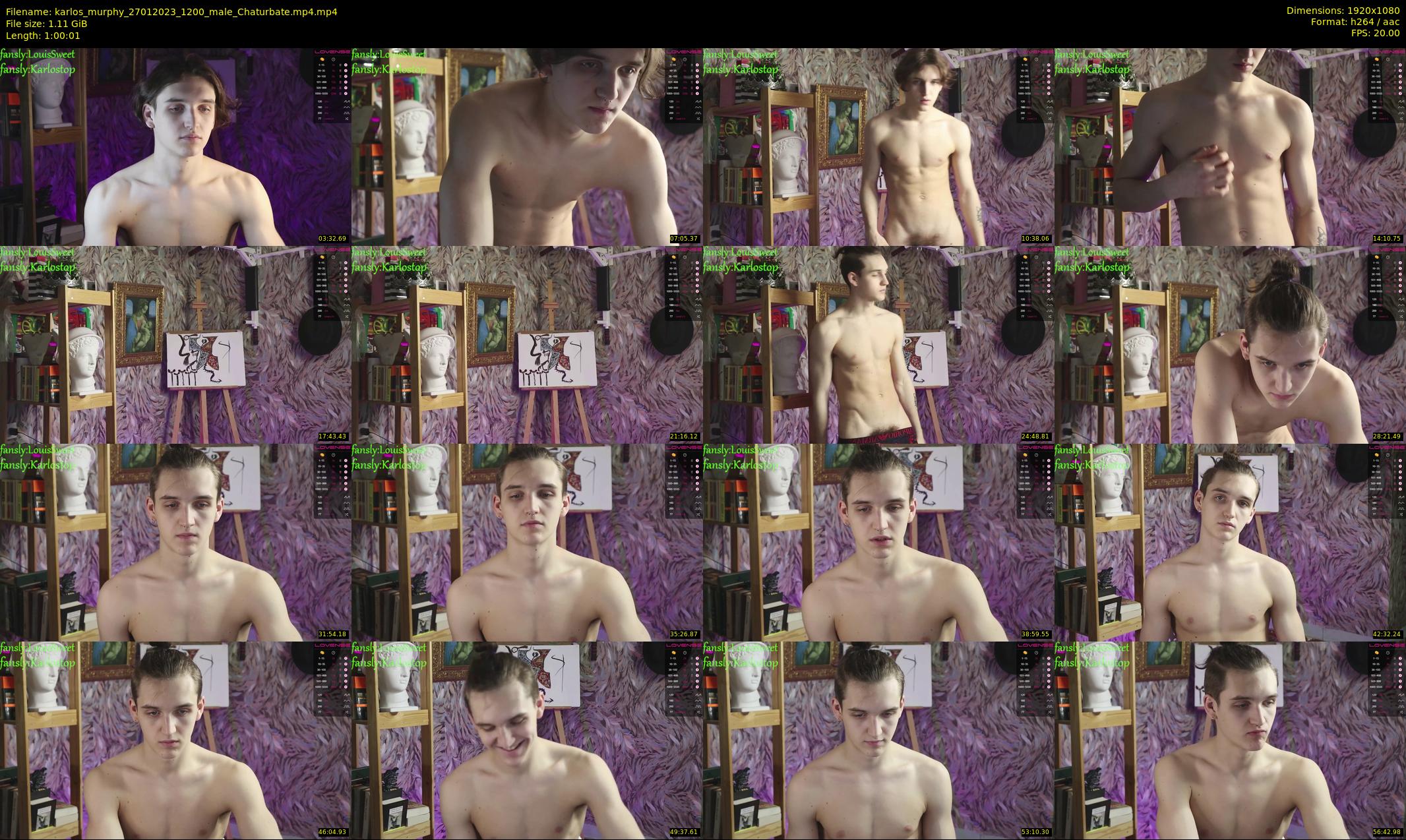 karlos_murphy — 61 minute Chaturbate male cam show recording, 1080p, Jan 27, 2023