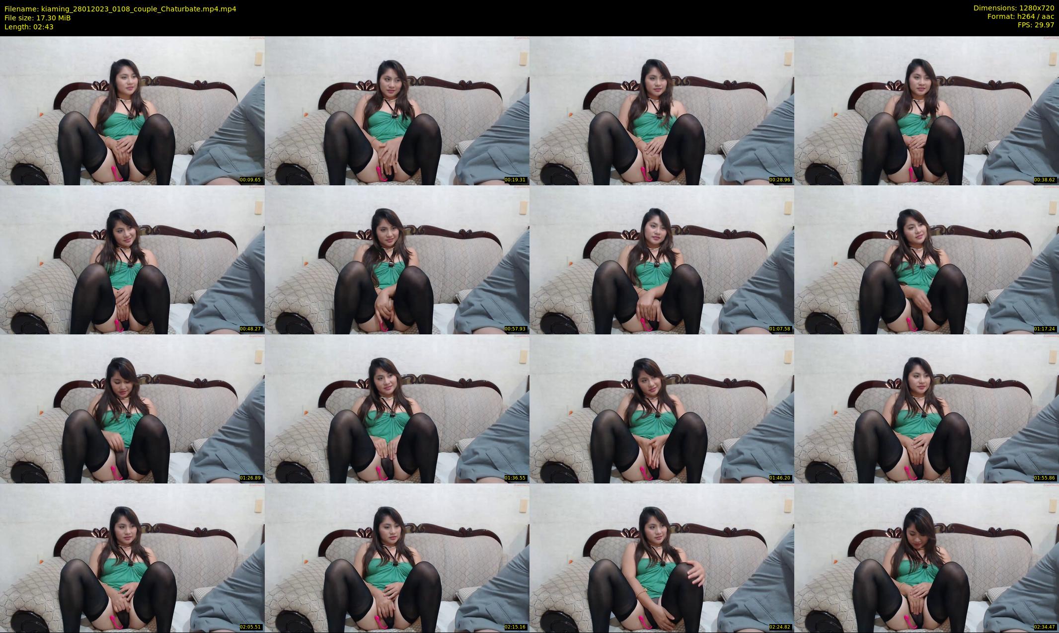 kiaming — 3 minute Chaturbate female cam show recording, 720p, Jan 28, 2023