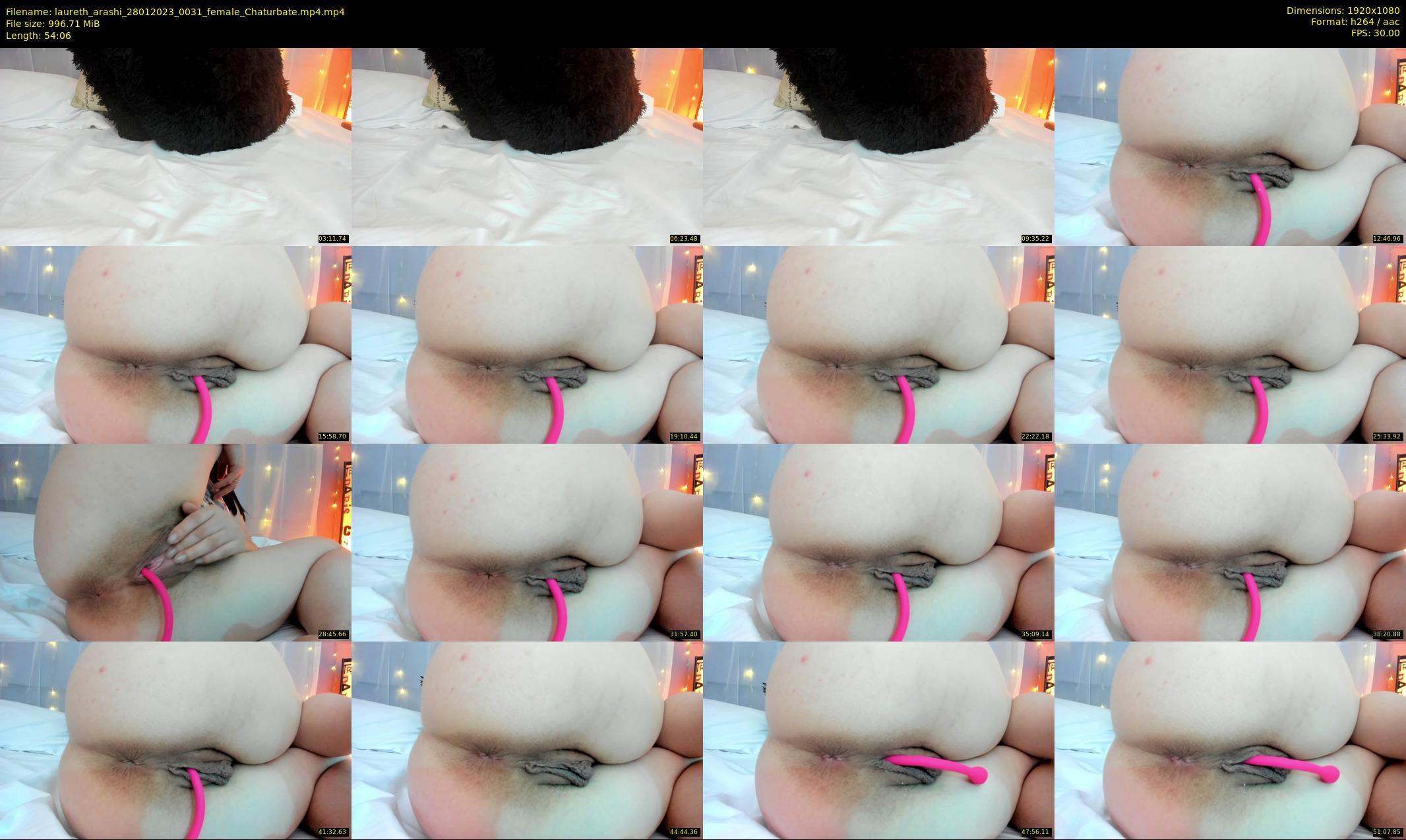 laureth_arashi — 55 minute Chaturbate female cam show recording, 1080p, Jan 28, 2023