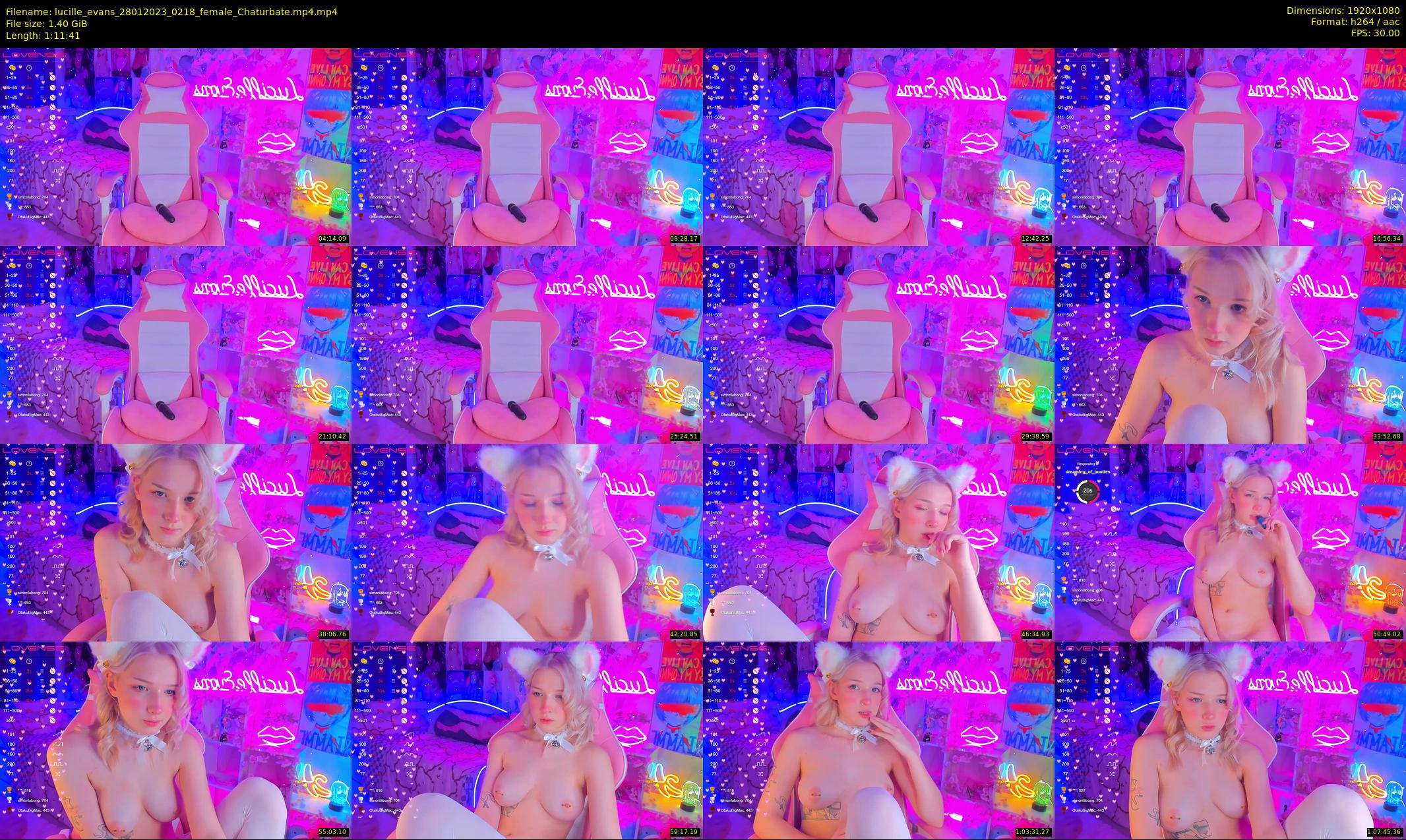 lucille_evans — 72 minute Chaturbate female cam show recording, 1080p, Jan 28, 2023