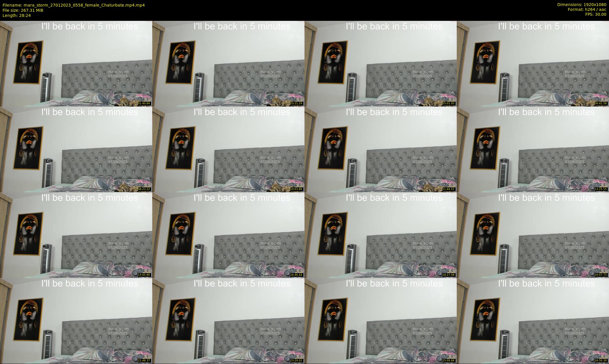 mara_storm — 29 minute Chaturbate female cam show recording, 1080p, Jan 27, 2023
