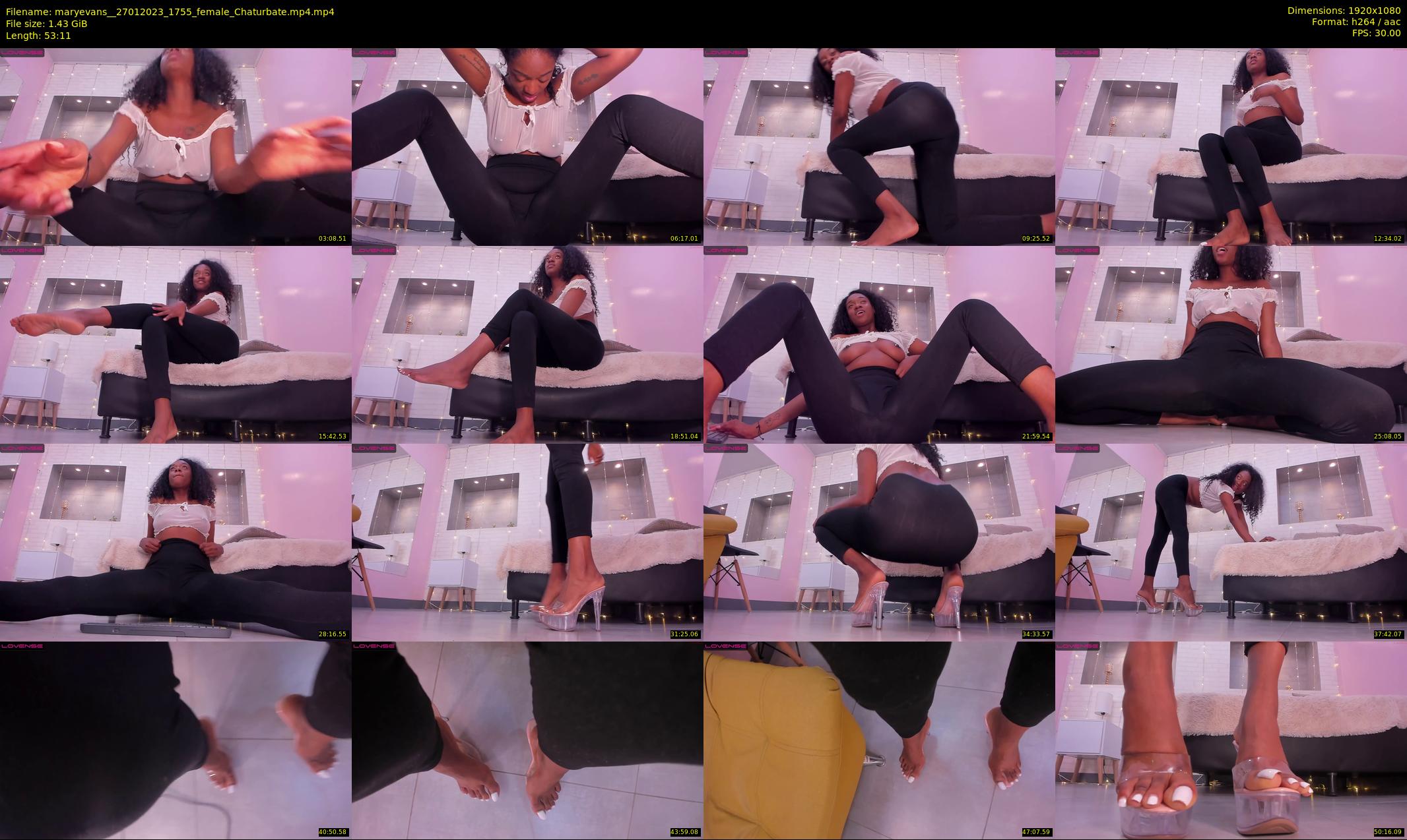 maryevans_ — 54 minute Chaturbate female cam show recording, 1080p, Jan 27, 2023