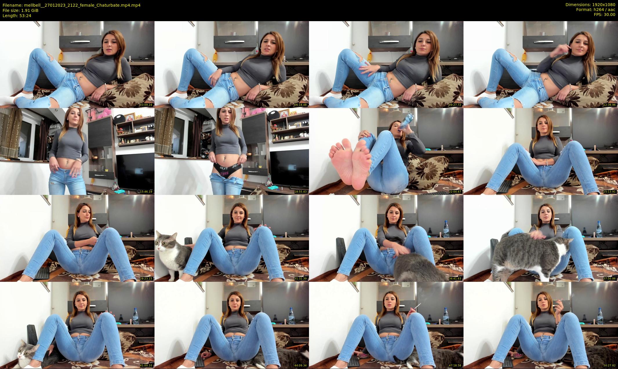 mellbell_ — 54 minute Chaturbate female cam show recording, 1080p, Jan 27, 2023