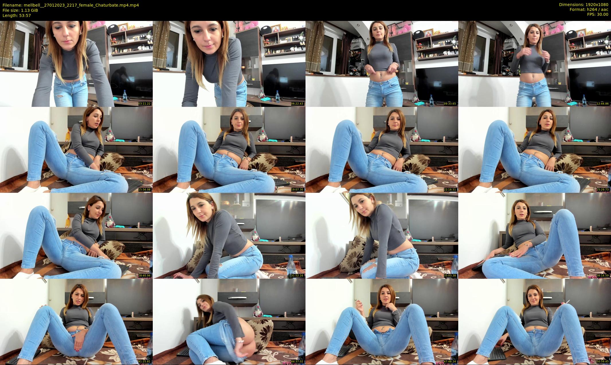 mellbell_ — 54 minute Chaturbate female cam show recording, 1080p, Jan 27, 2023