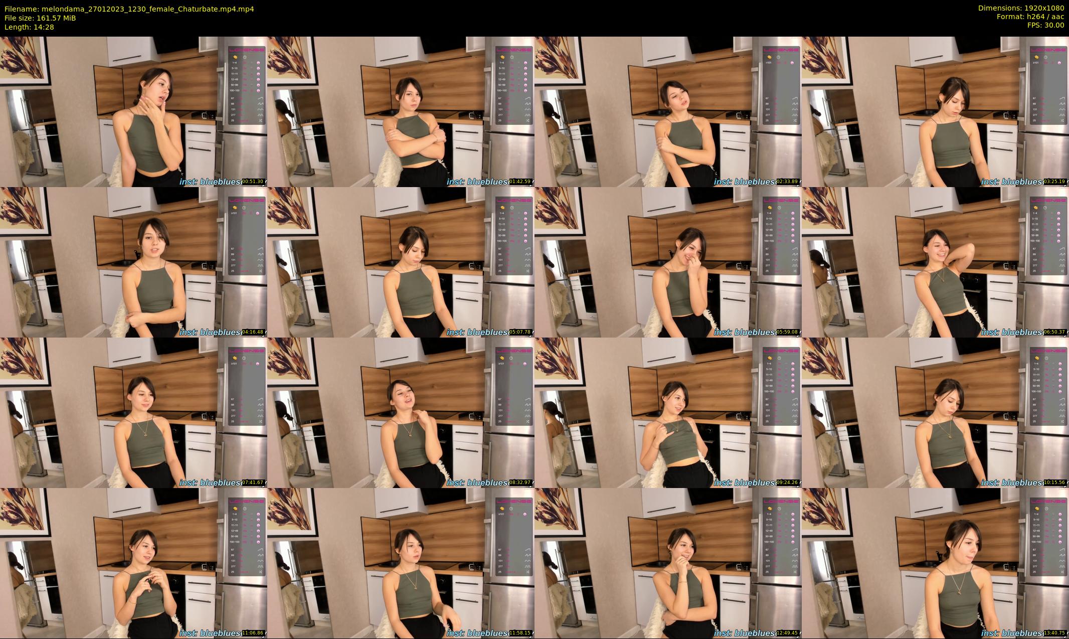 melondama — 15 minute Chaturbate female cam show recording, 1080p, Jan 27, 2023