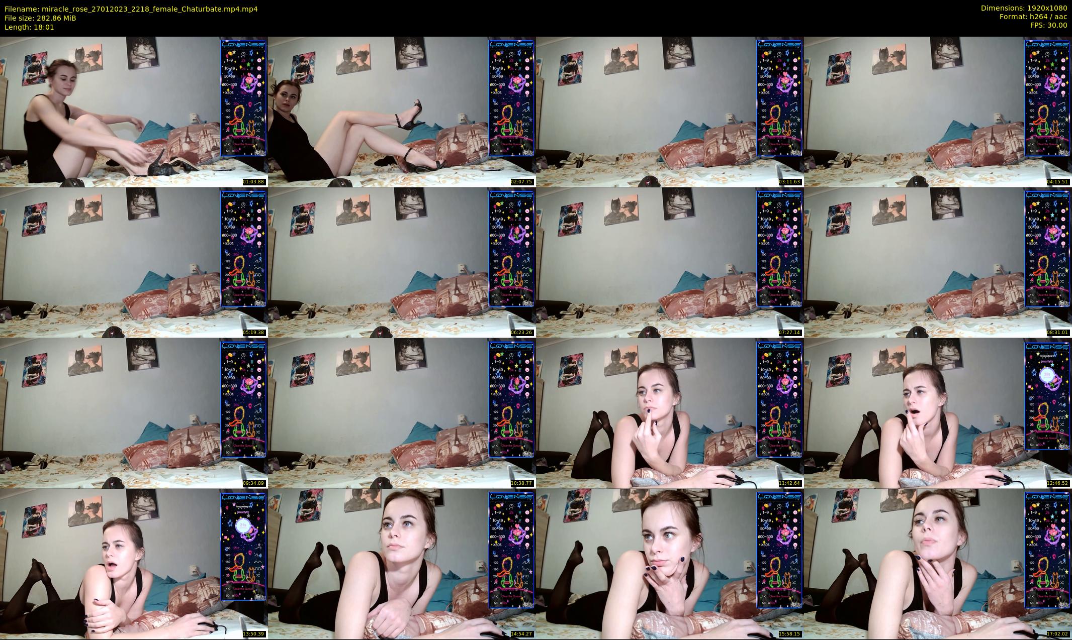miracle_rose — 19 minute Chaturbate female cam show recording, 1080p, Jan 27, 2023