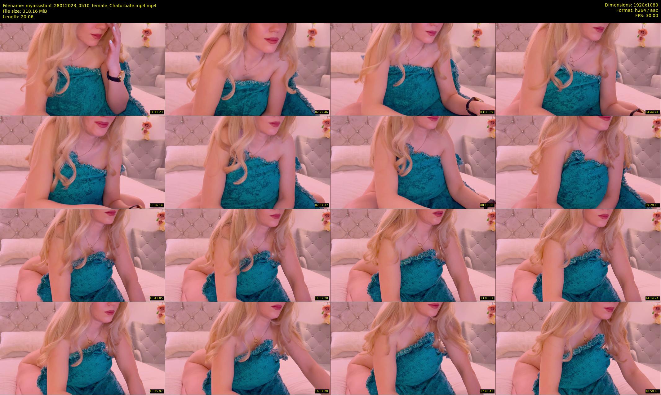 myassistant — 21 minute Chaturbate female cam show recording, 1080p, Jan 28, 2023