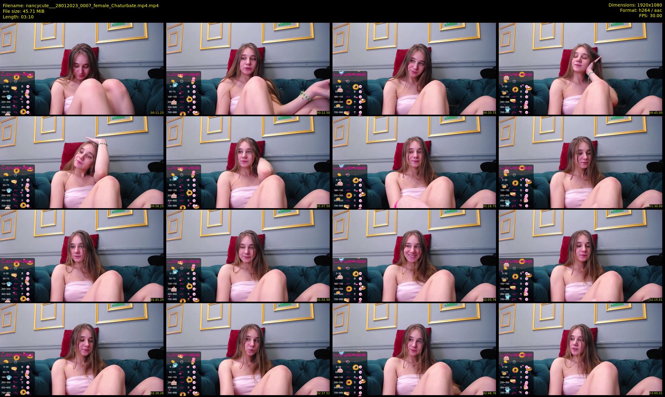 nancycute__ — 4 minute Chaturbate female cam show recording, 1080p, Jan 28, 2023