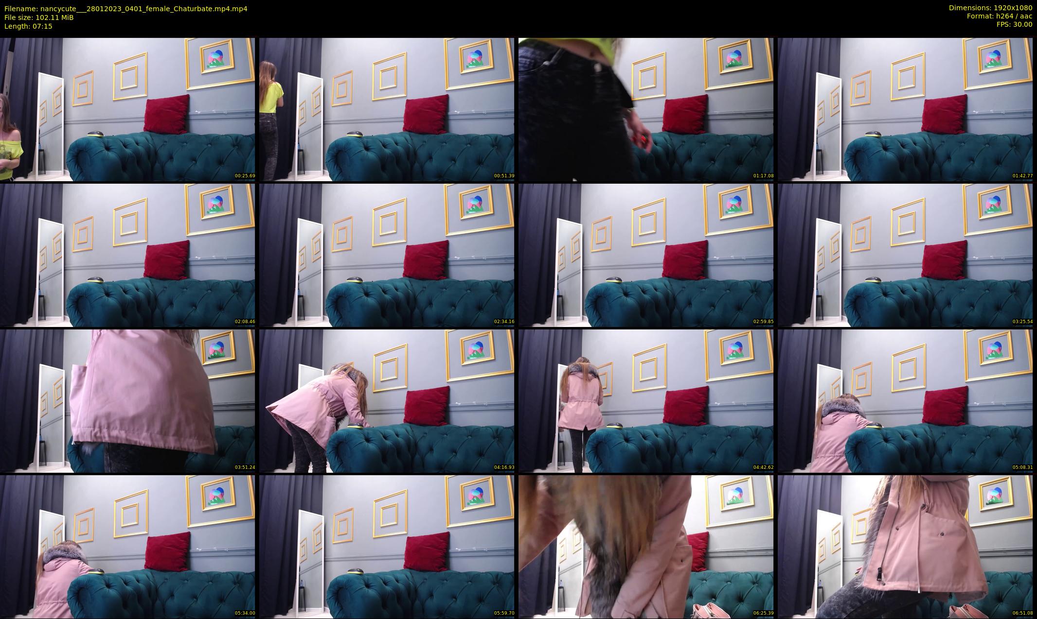 nancycute__ — 8 minute Chaturbate female cam show recording, 1080p, Jan 28, 2023