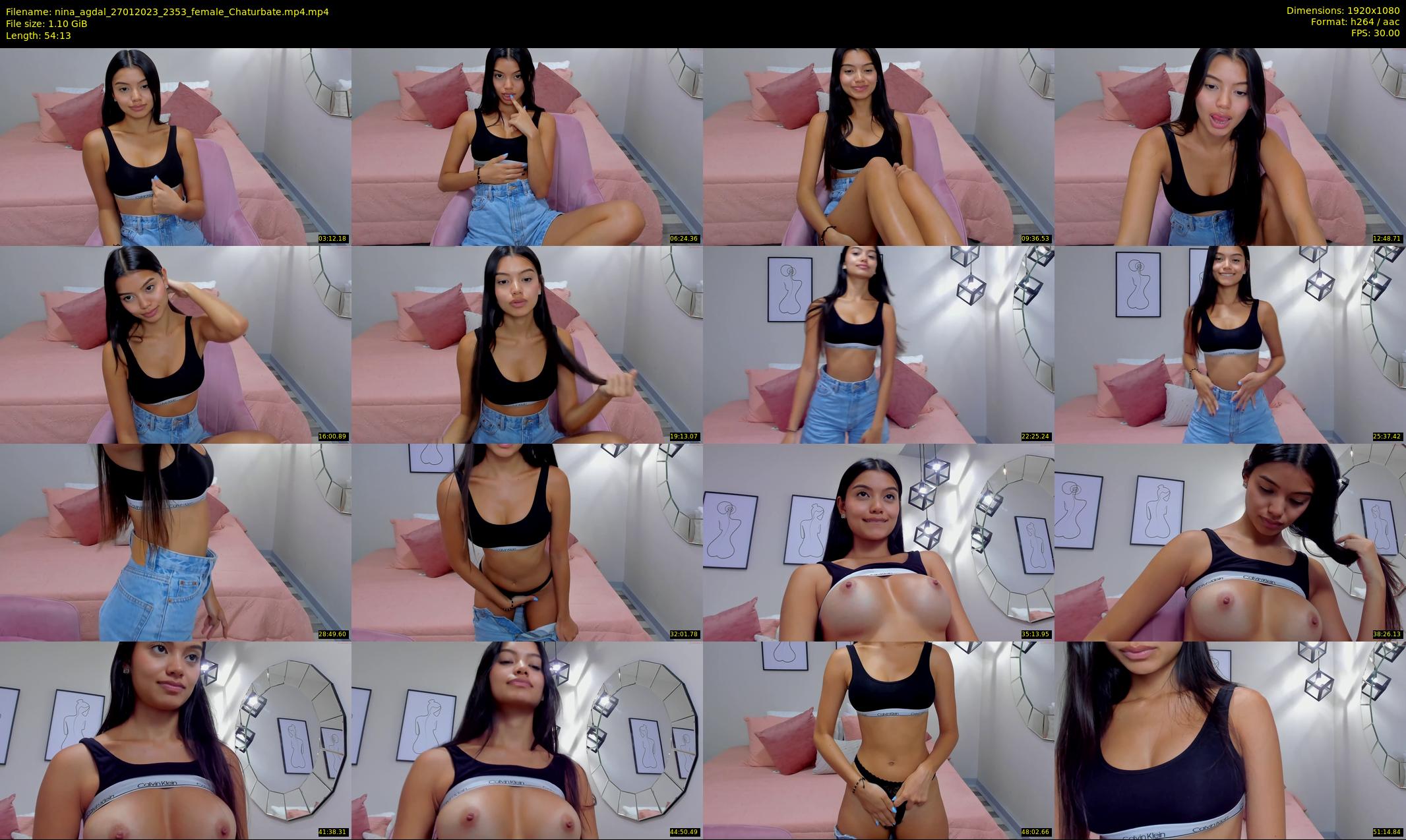 nina_agdal — 55 minute Chaturbate female cam show recording, 1080p, Jan 27, 2023