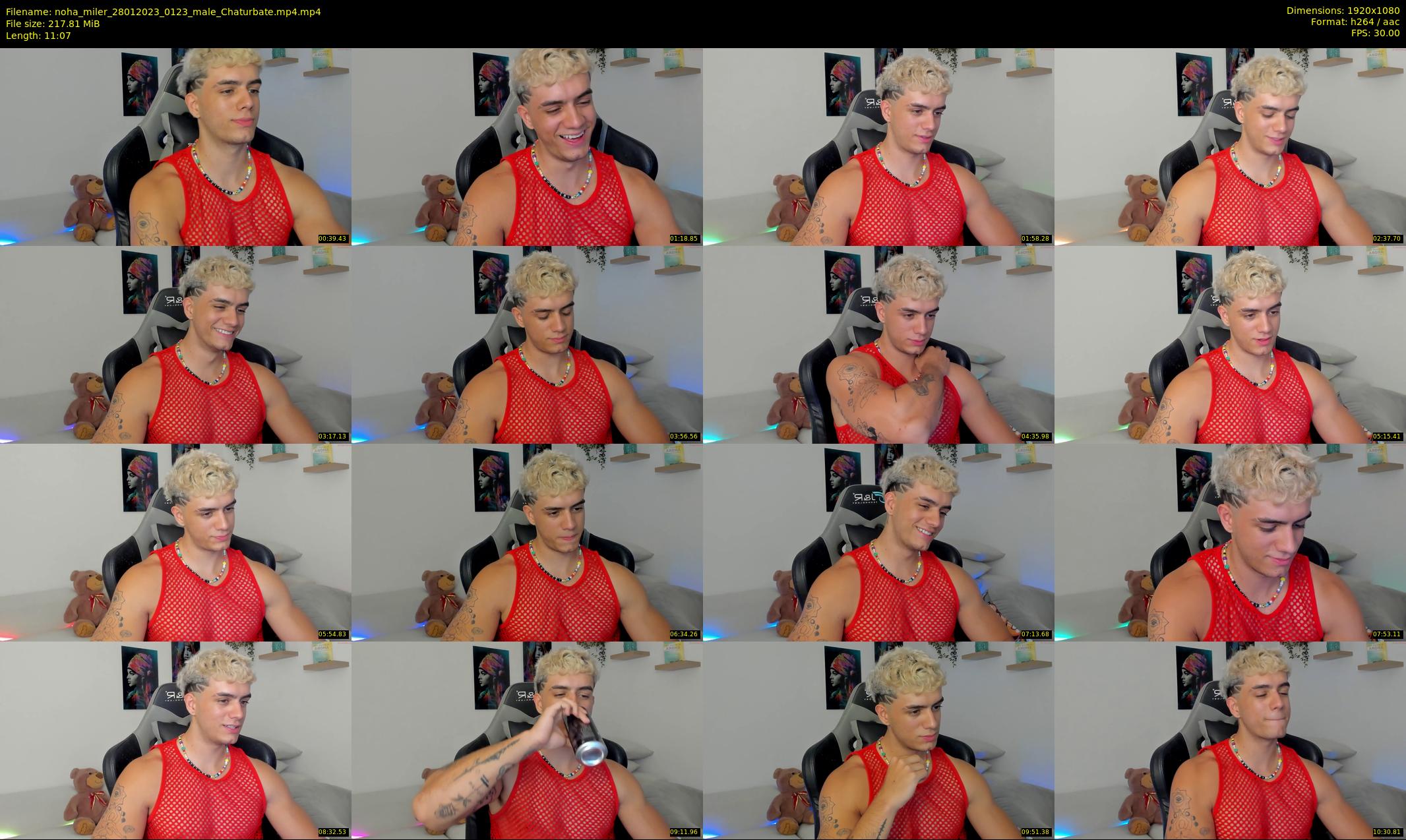 noha_miler — 12 minute Chaturbate male cam show recording, 1080p, Jan 28, 2023