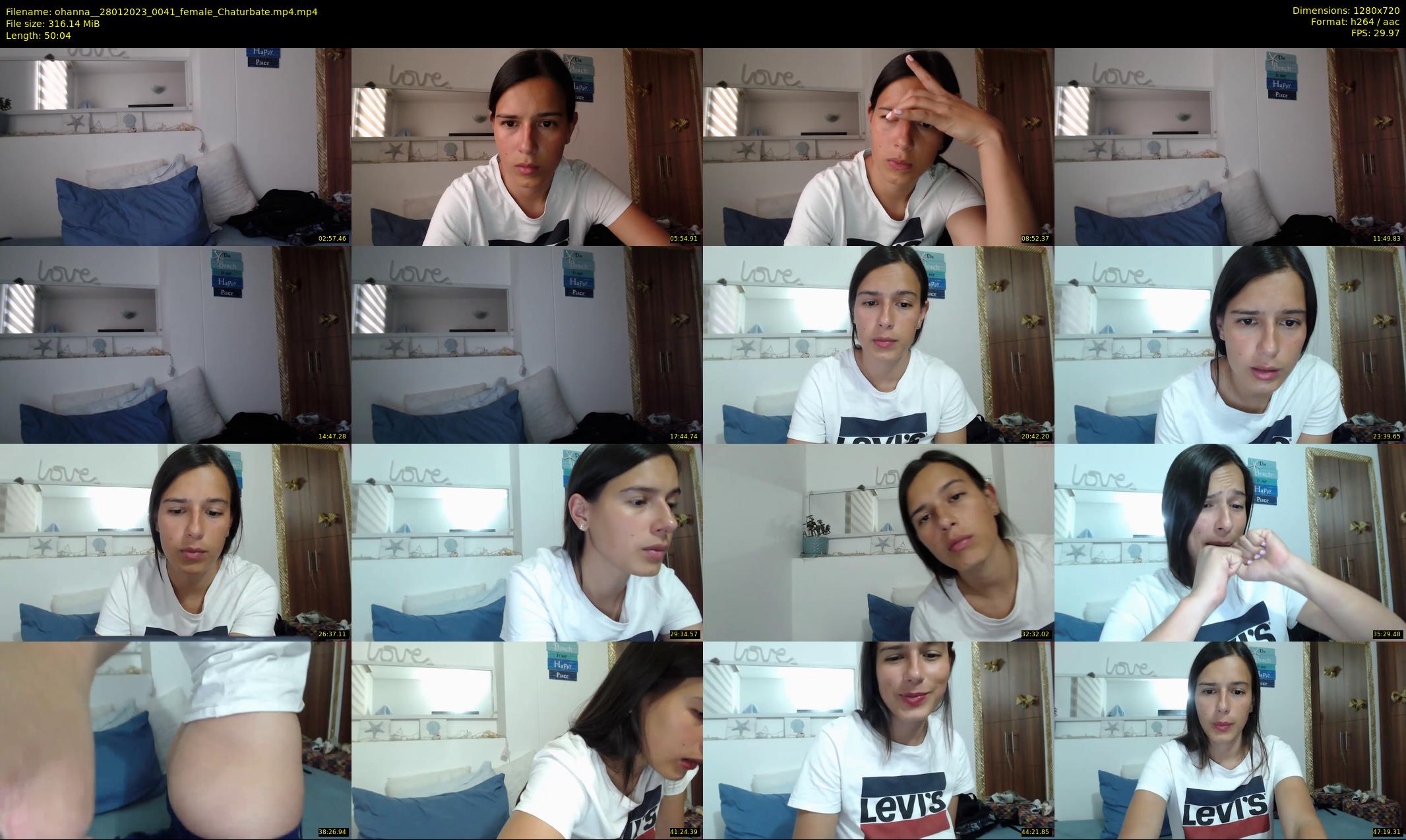 ohanna_ — 51 minute Chaturbate female cam show recording, 720p, Jan 28, 2023