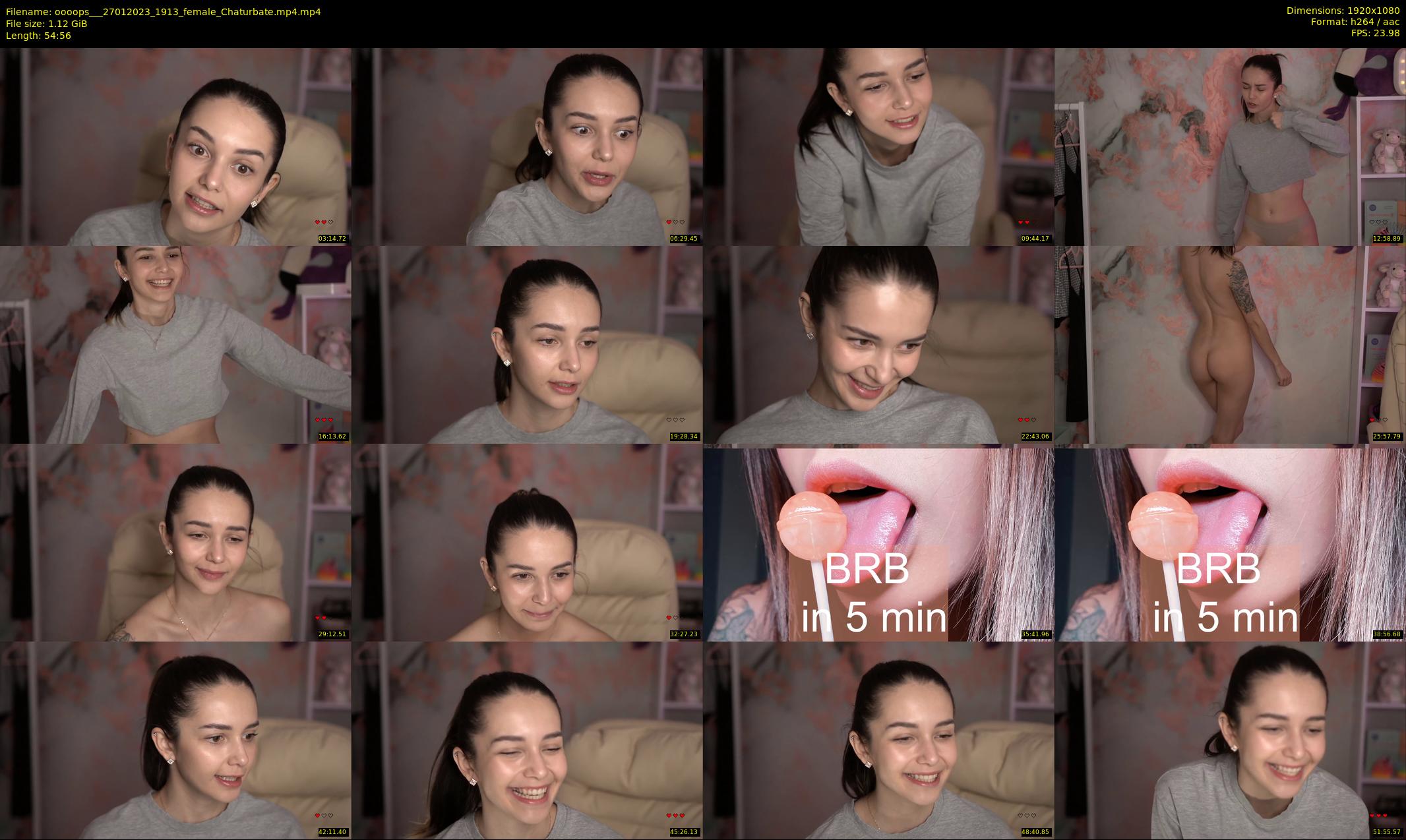 oooops__ — 55 minute Chaturbate female cam show recording, 1080p, Jan 27, 2023