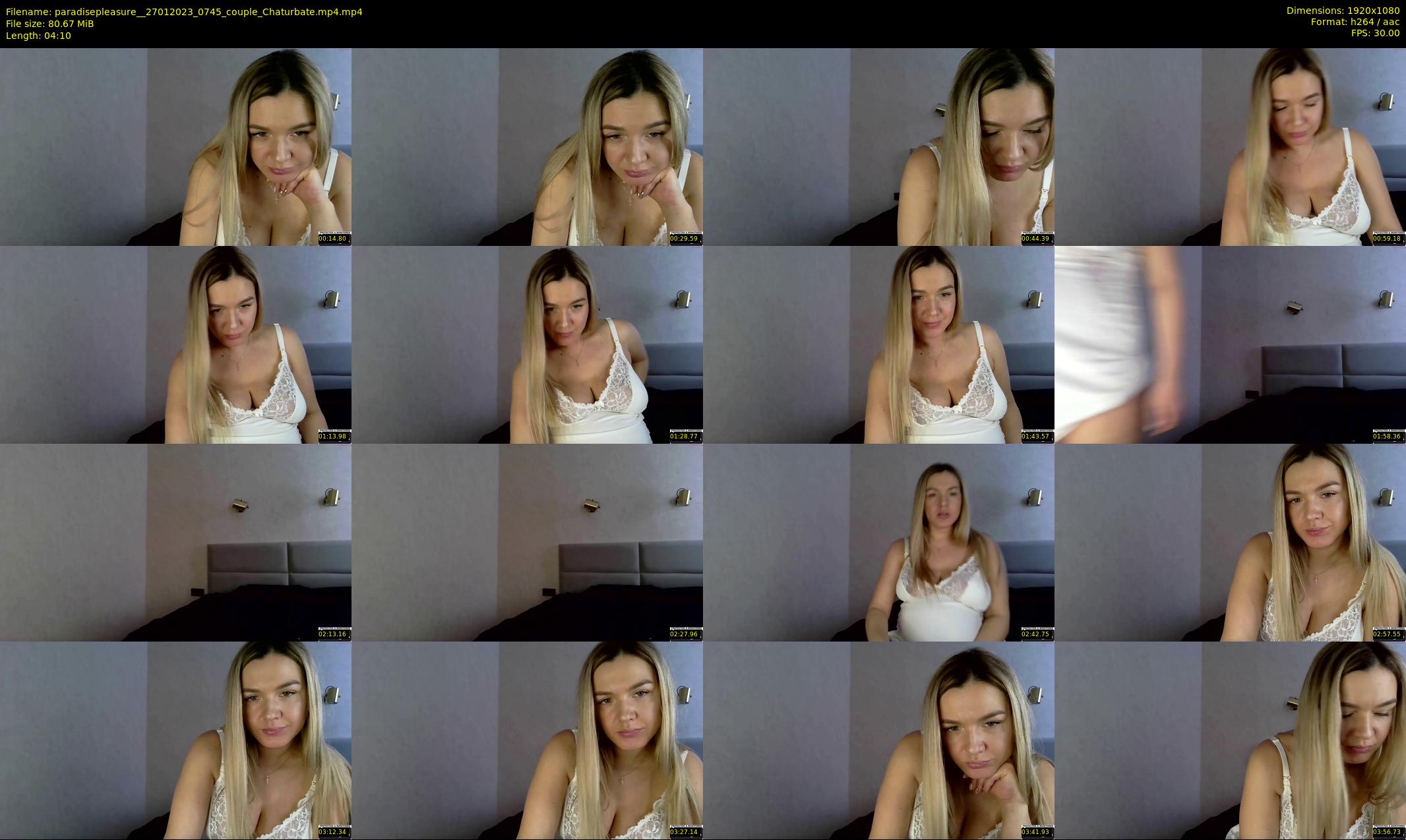 paradisepleasure_ — 5 minute Chaturbate couple cam show recording, 1080p, Jan 27, 2023