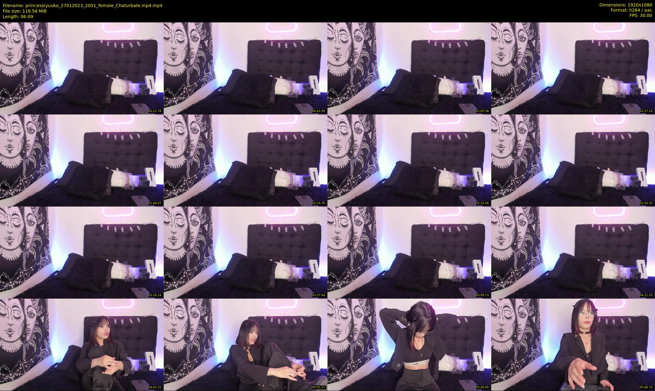 princessryuuko — 7 minute Chaturbate female cam show recording, 1080p, Jan 27, 2023