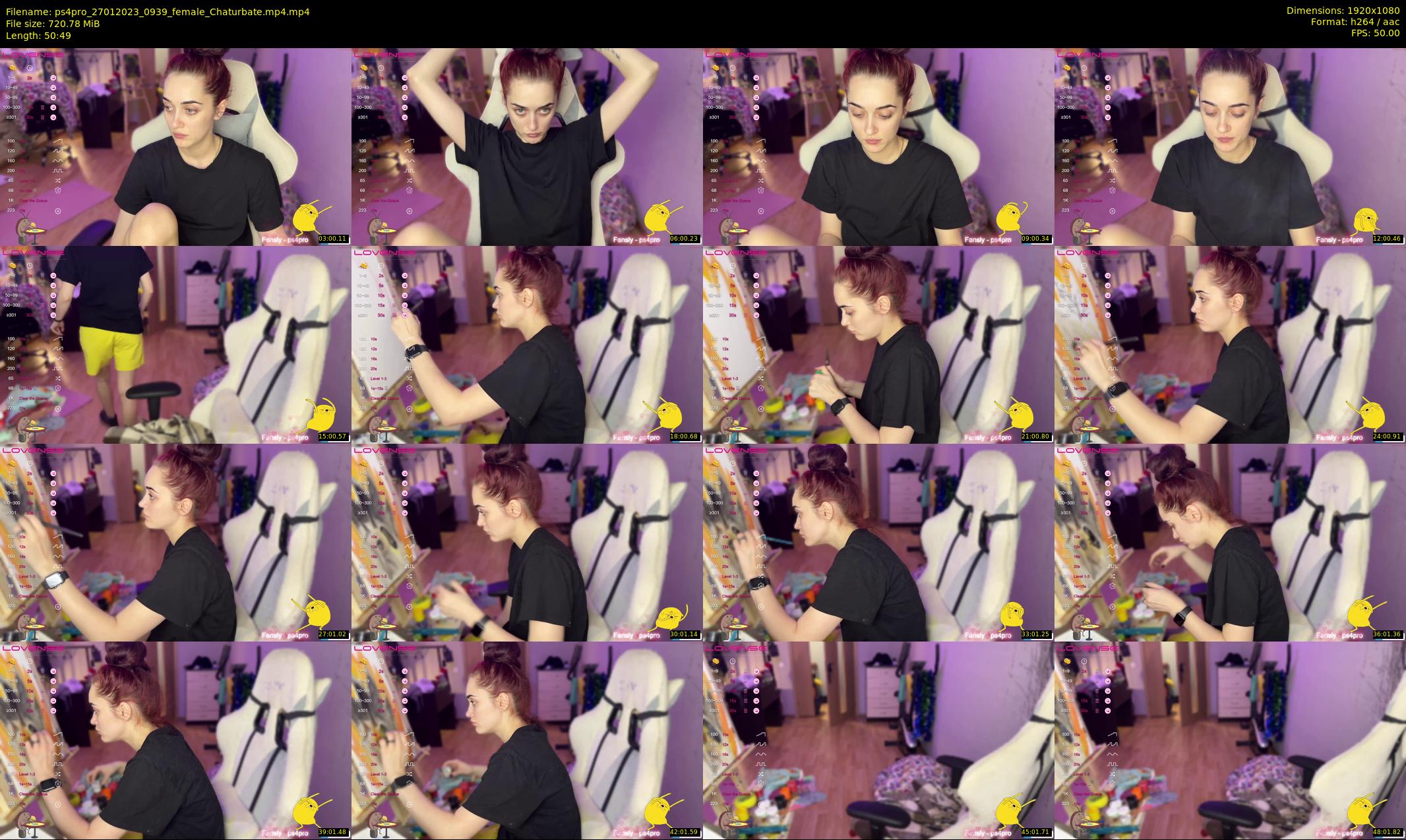 ps4pro — 51 minute Chaturbate female cam show recording, 1080p, Jan 27, 2023