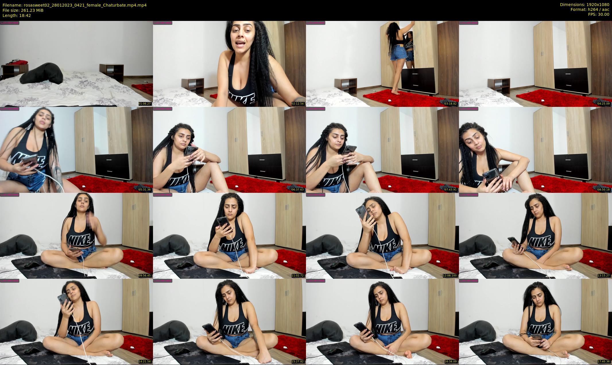 rosasweet02 — 19 minute Chaturbate female cam show recording, 1080p, Jan 28, 2023