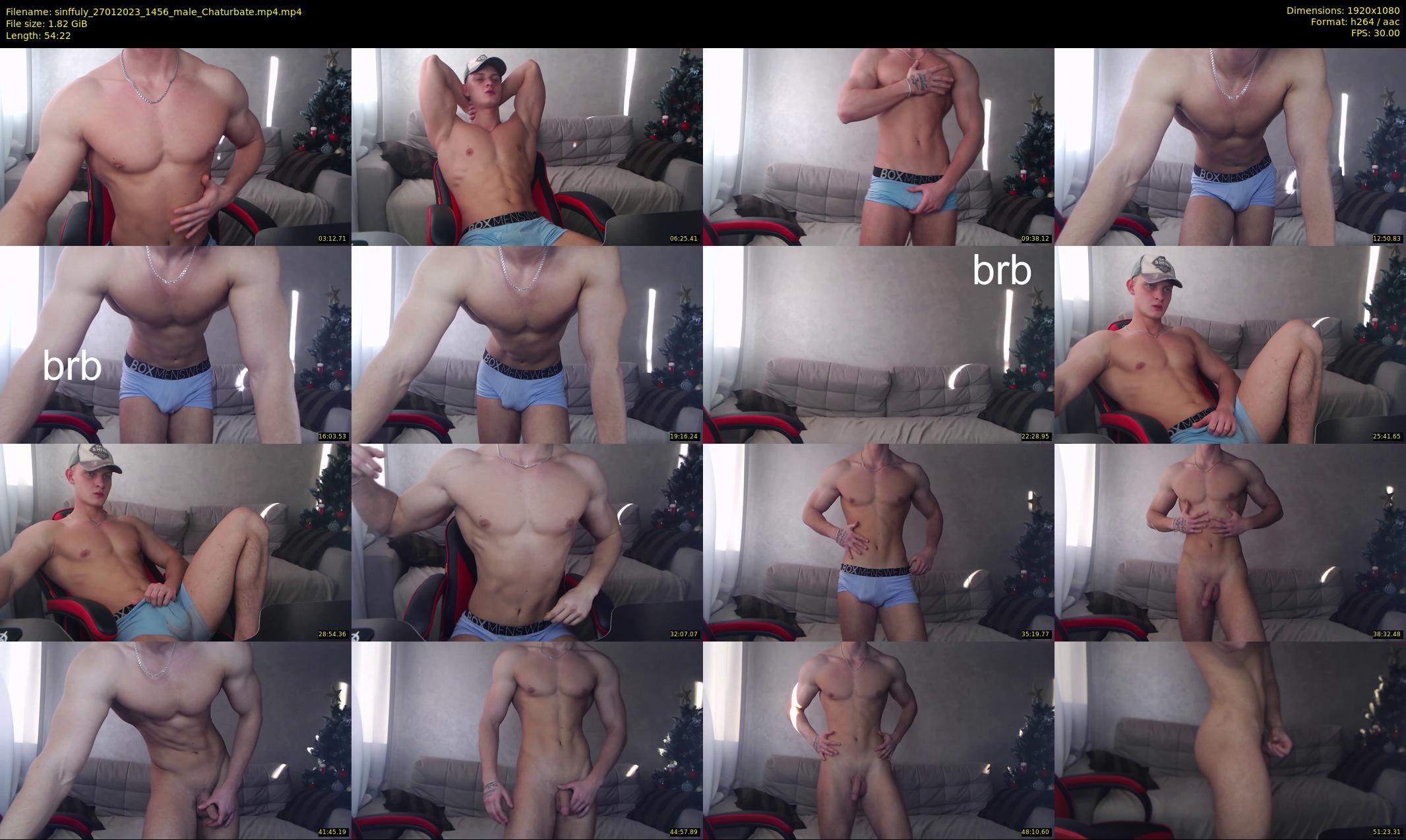 sinffuly — 55 minute Chaturbate male cam show recording, 1080p, Jan 27, 2023