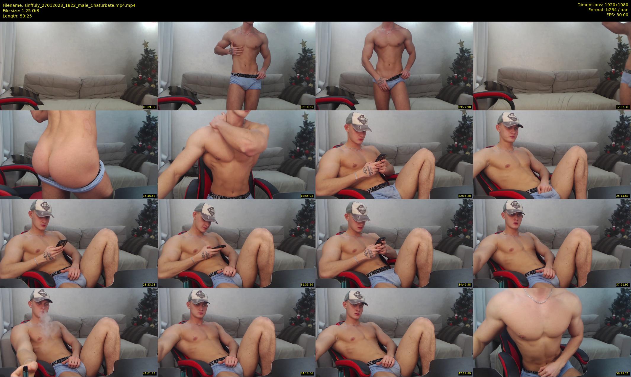 sinffuly — 54 minute Chaturbate male cam show recording, 1080p, Jan 27, 2023