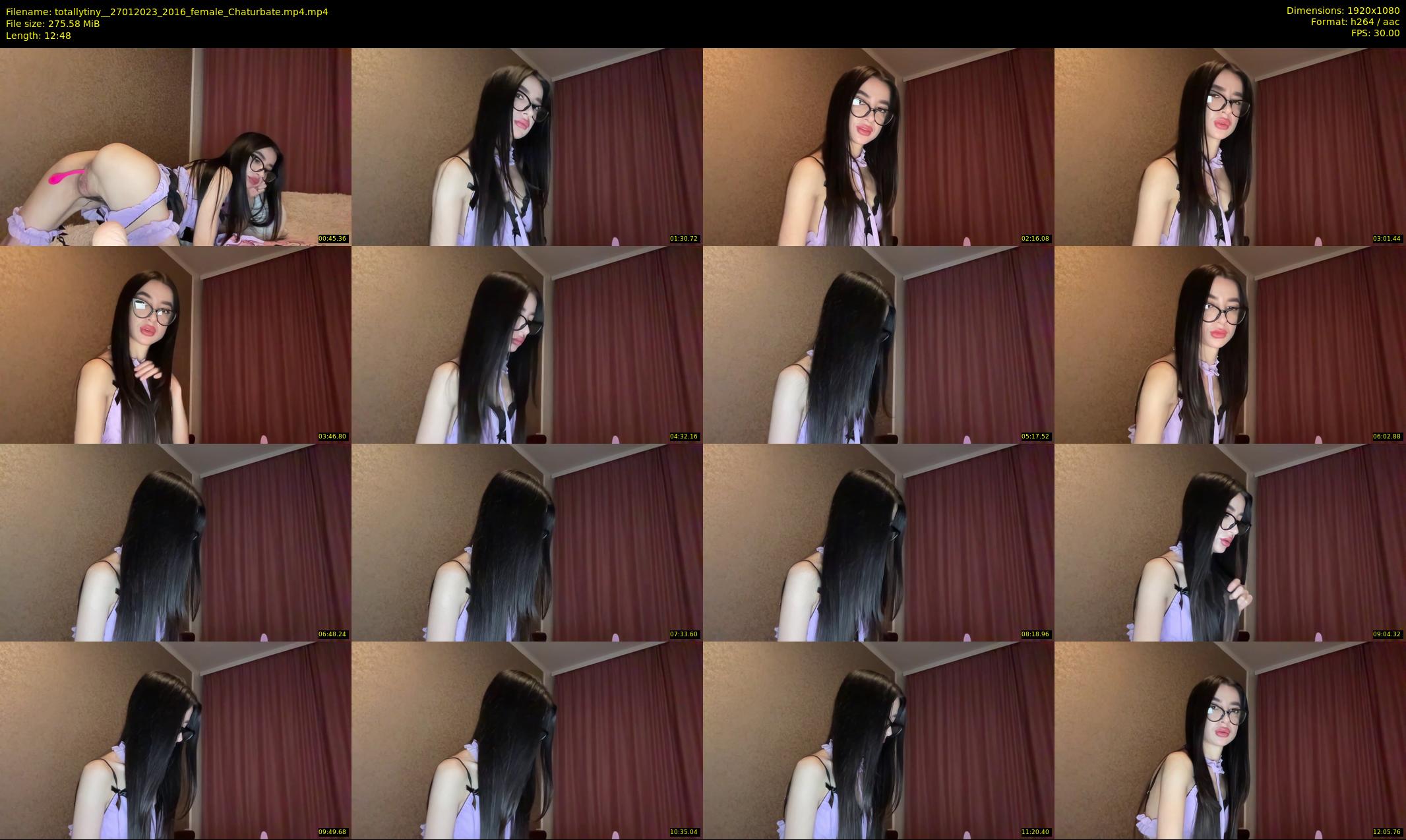 totallytiny_ — 13 minute Chaturbate female cam show recording, 1080p, Jan 27, 2023