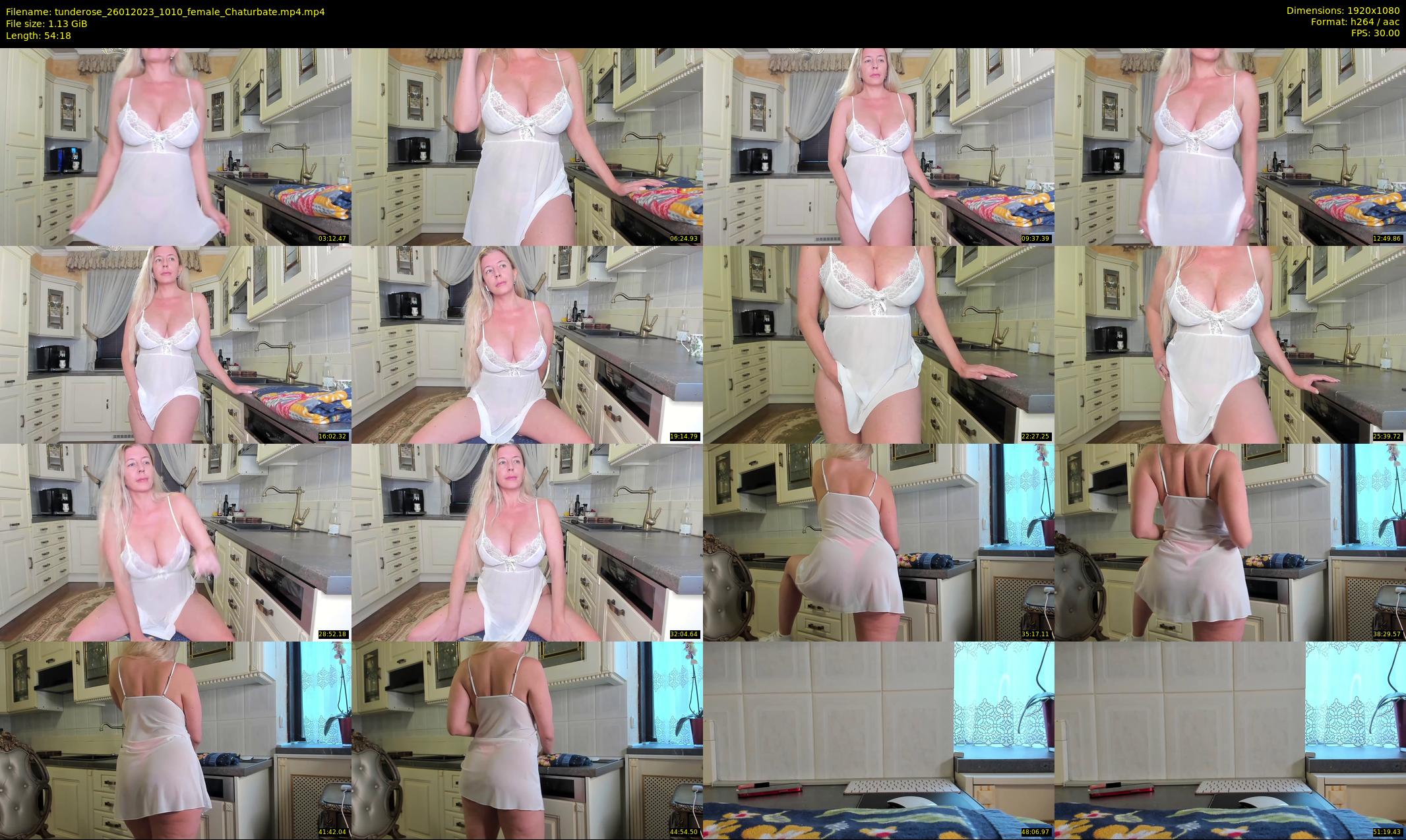 tunderose — 55 minute Chaturbate female cam show recording, 1080p, Jan 26, 2023