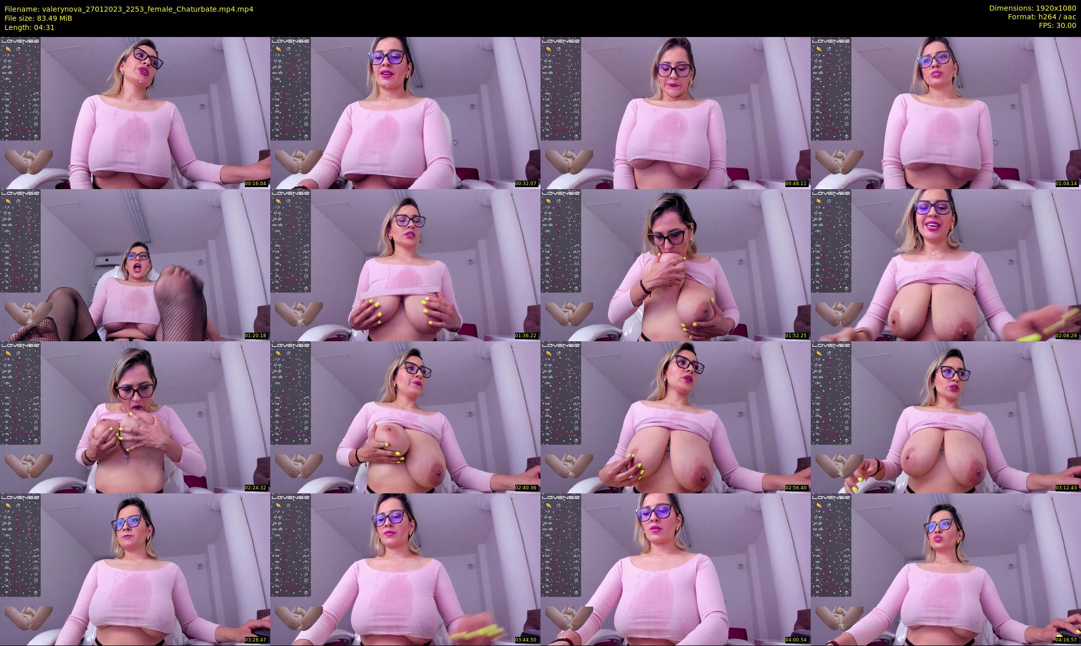 valerynova — 5 minute Chaturbate female cam show recording, 1080p, Jan 27, 2023