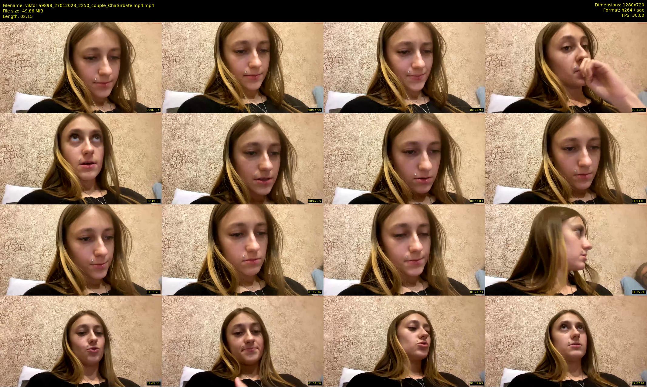 viktoria9898 — 3 minute Chaturbate couple cam show recording, 720p, Jan 27, 2023
