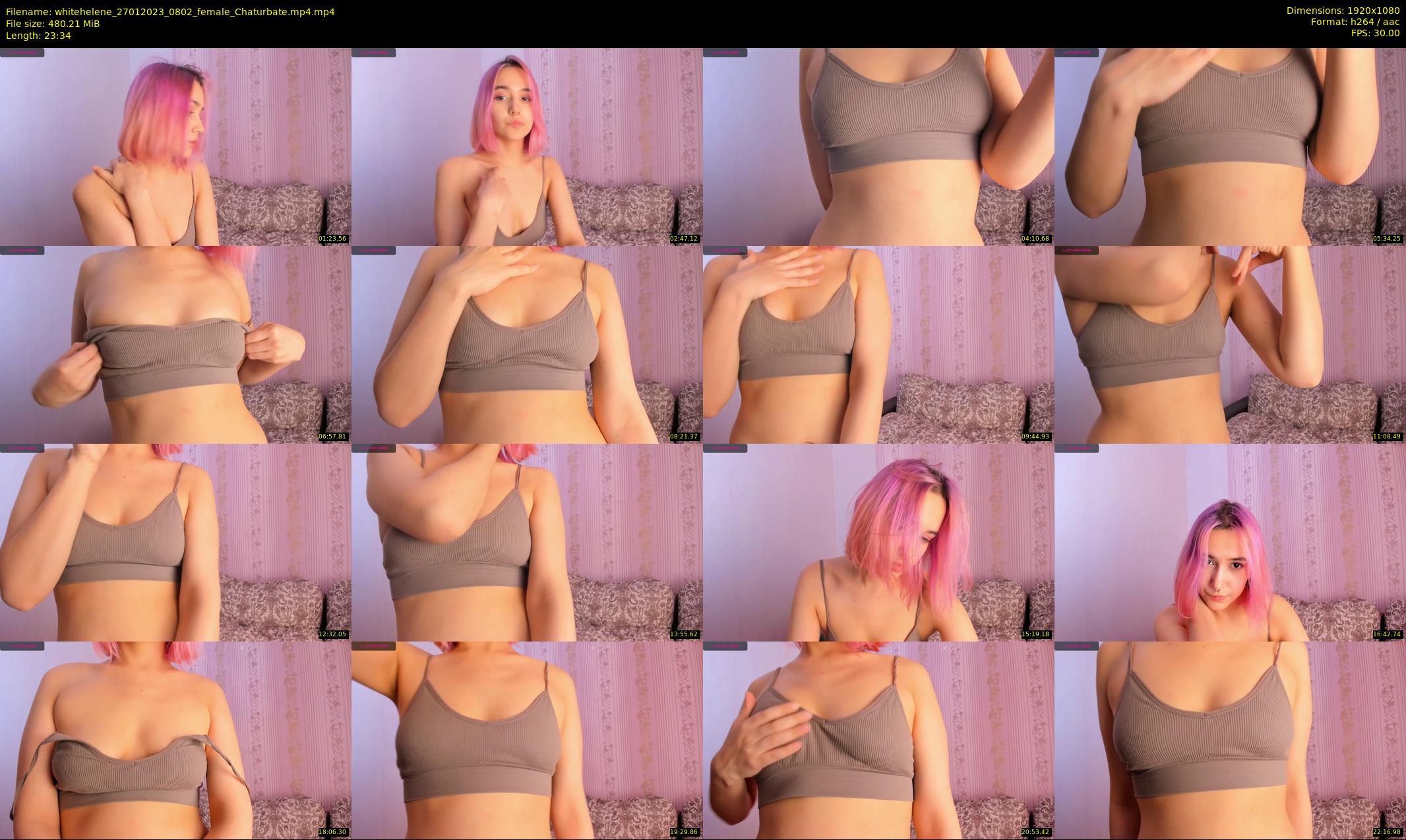 whitehelene — 24 minute Chaturbate female cam show recording, 1080p, Jan 27, 2023