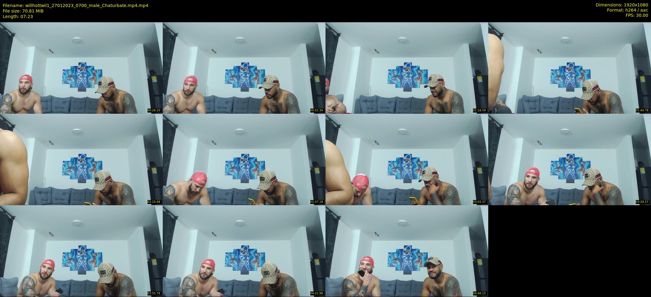 willhottwil1 — 8 minute Chaturbate couple cam show recording, 1080p, Jan 27, 2023