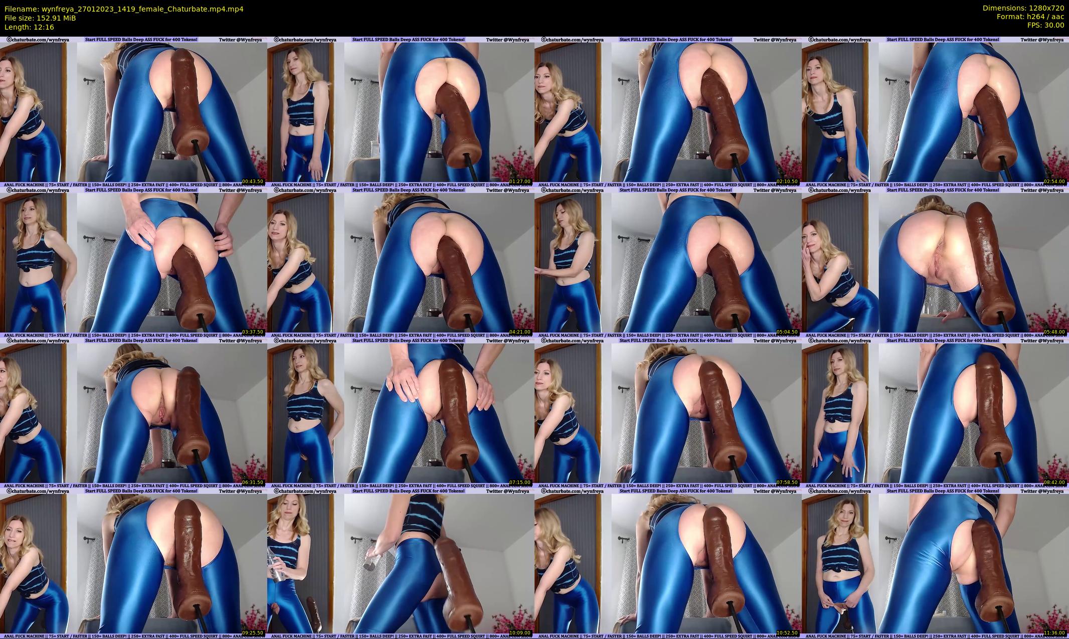 wynfreya — 13 minute Chaturbate female cam show recording, 720p, Jan 27, 2023