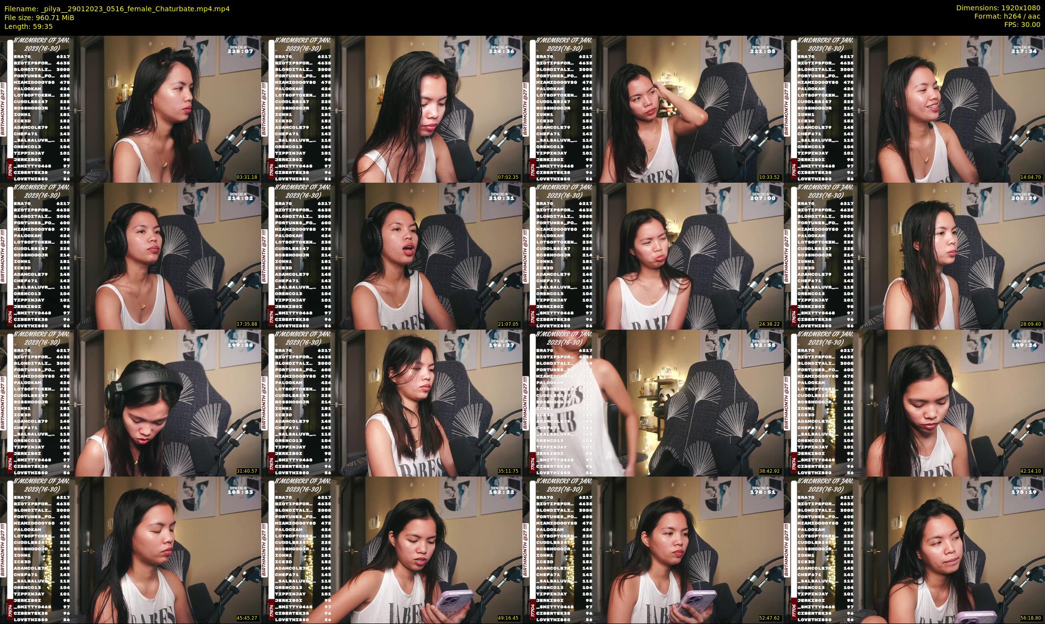 _pilya_ — 60 minute Chaturbate female cam show recording, 1080p, Jan 29, 2023