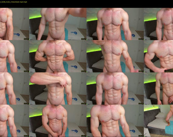 adam_muscle_ — 27 minute Chaturbate male cam show recording, 1080p, Jan 29, 2023