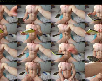 adam_muscle_ — 6 minute Chaturbate male cam show recording, 1080p, Jan 29, 2023