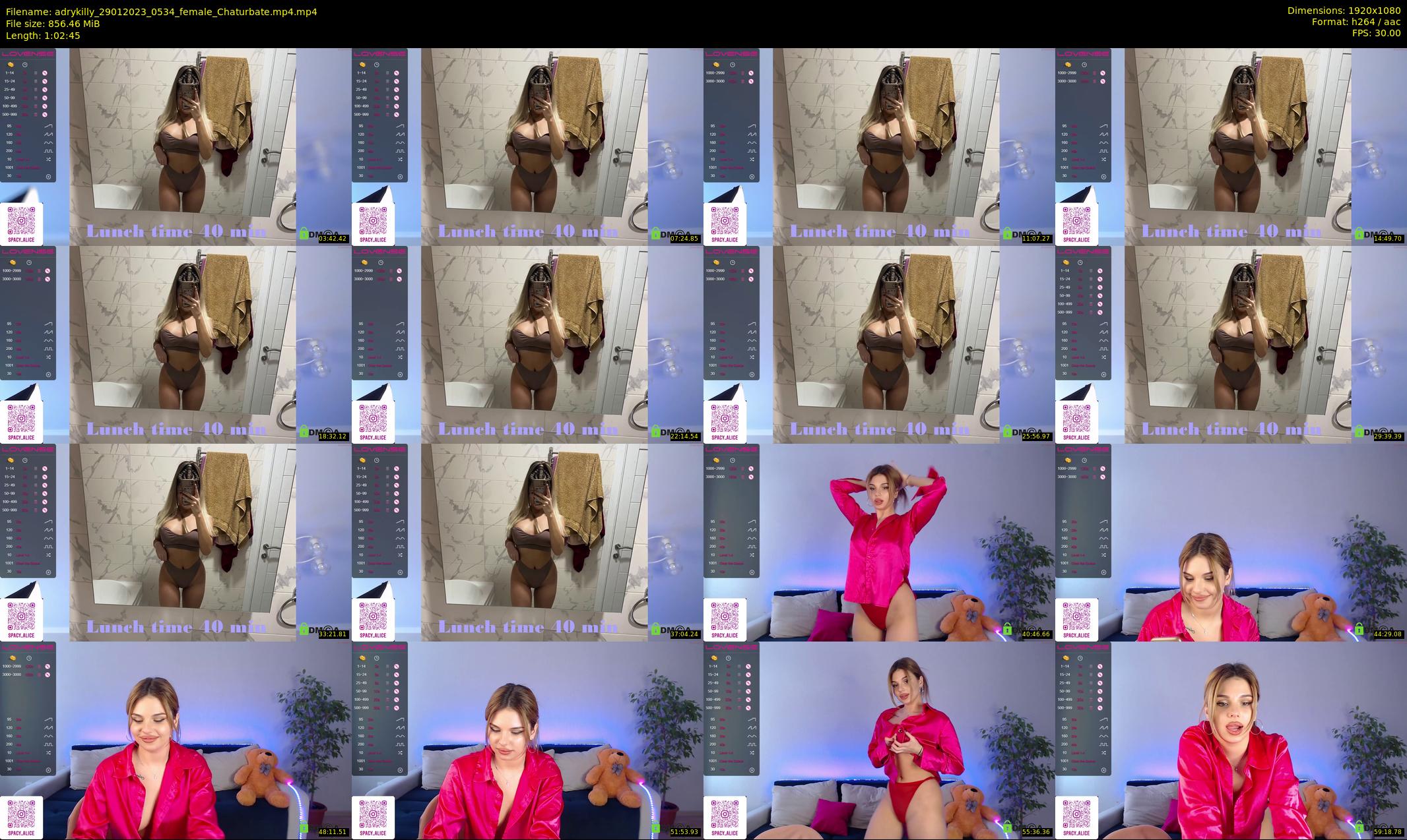 adrykilly — 63 minute Chaturbate female cam show recording, 1080p, Jan 29, 2023