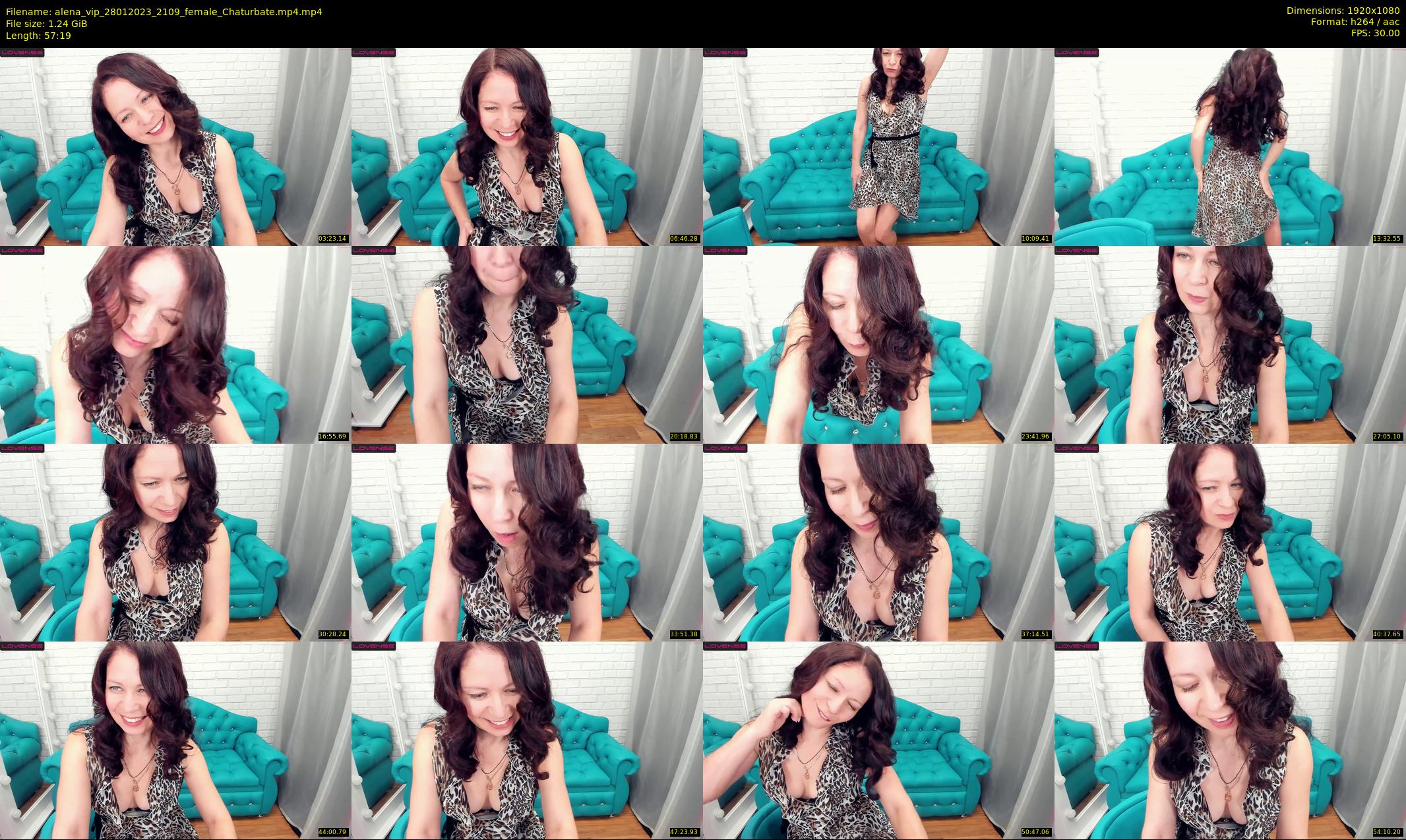 alena_vip — 58 minute Chaturbate female cam show recording, 1080p, Jan 28, 2023