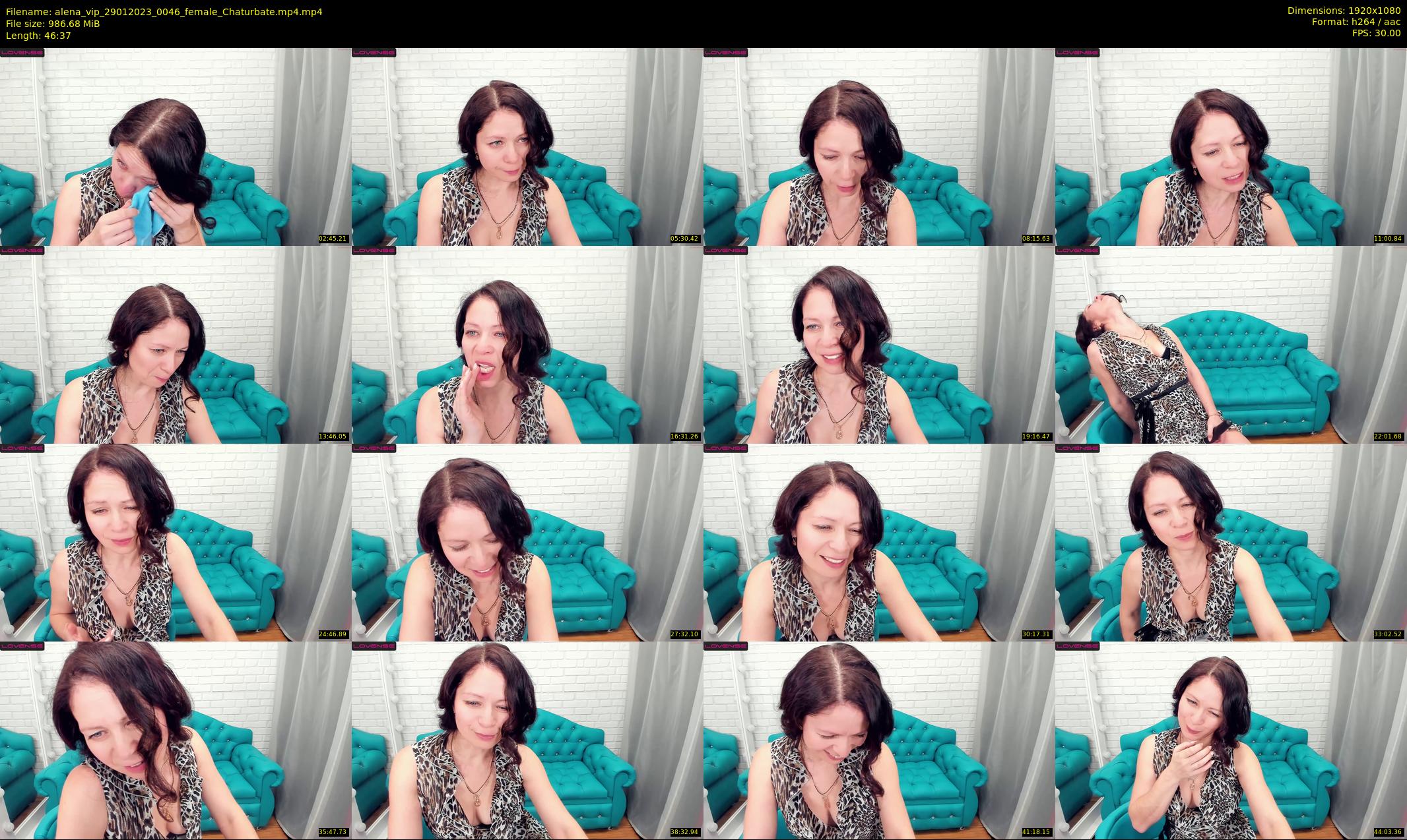 alena_vip — 47 minute Chaturbate female cam show recording, 1080p, Jan 29, 2023