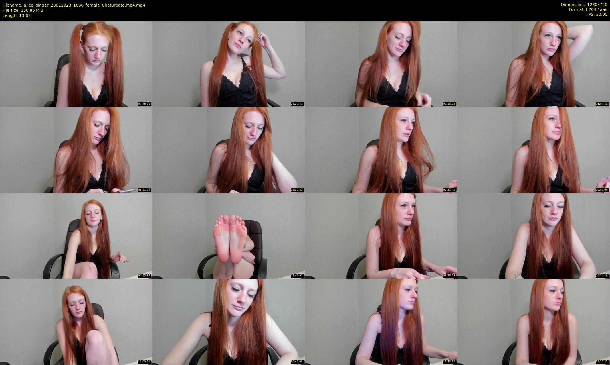 alice_ginger — 14 minute Chaturbate female cam show recording, 720p, Jan 28, 2023