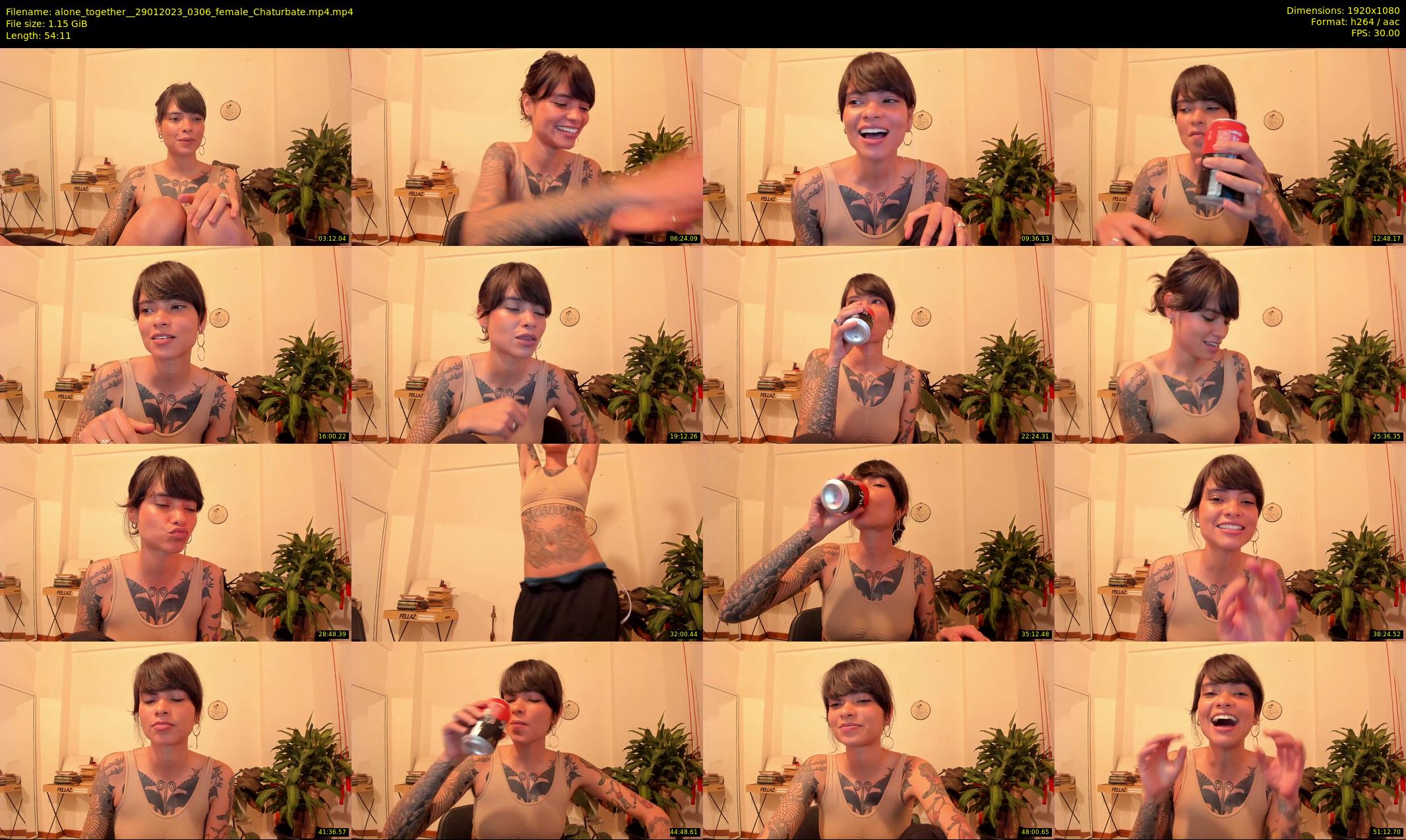 alone_together_ — 55 minute Chaturbate female cam show recording, 1080p, Jan 29, 2023