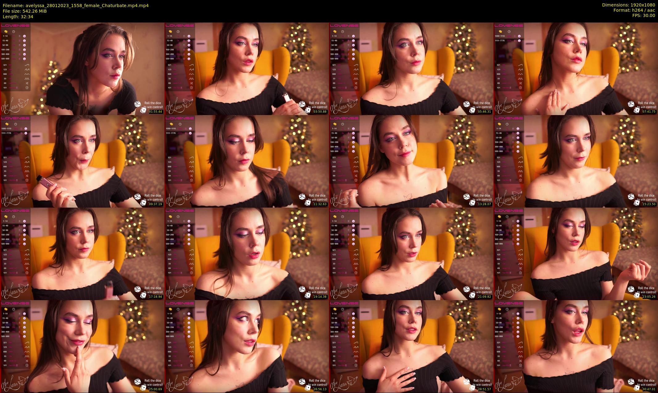 avelyssa — 33 minute Chaturbate female cam show recording, 1080p, Jan 28, 2023